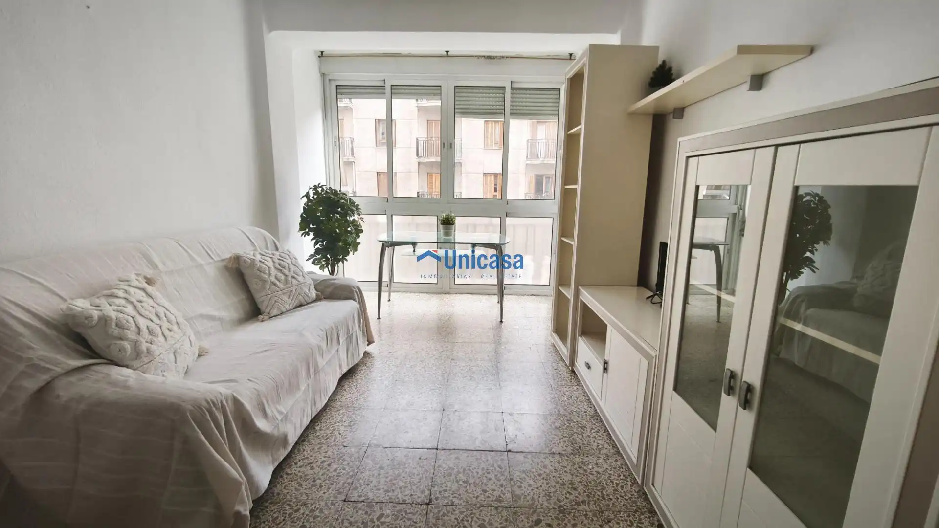 Sala de estar de Piso en venta en Málaga con Amueblado