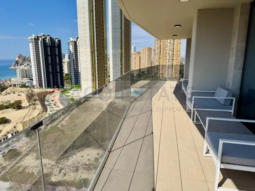 Terrasse von Wohnung zum Verkauf in Benidorm