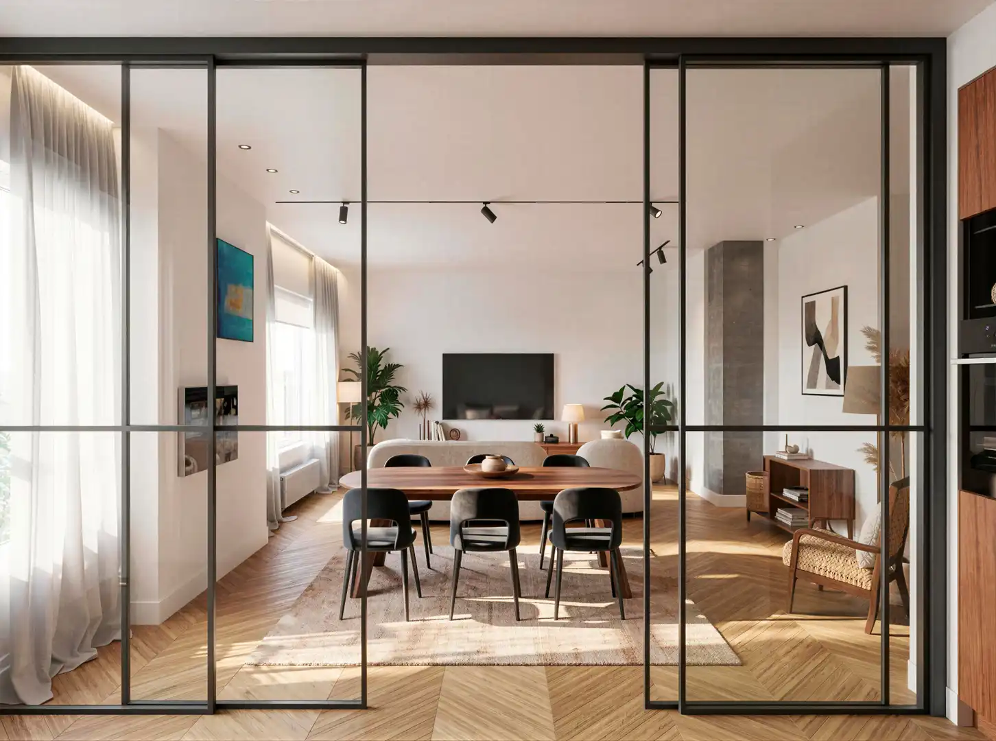Sala de estar de Piso en venta en Avilés con Calefacción