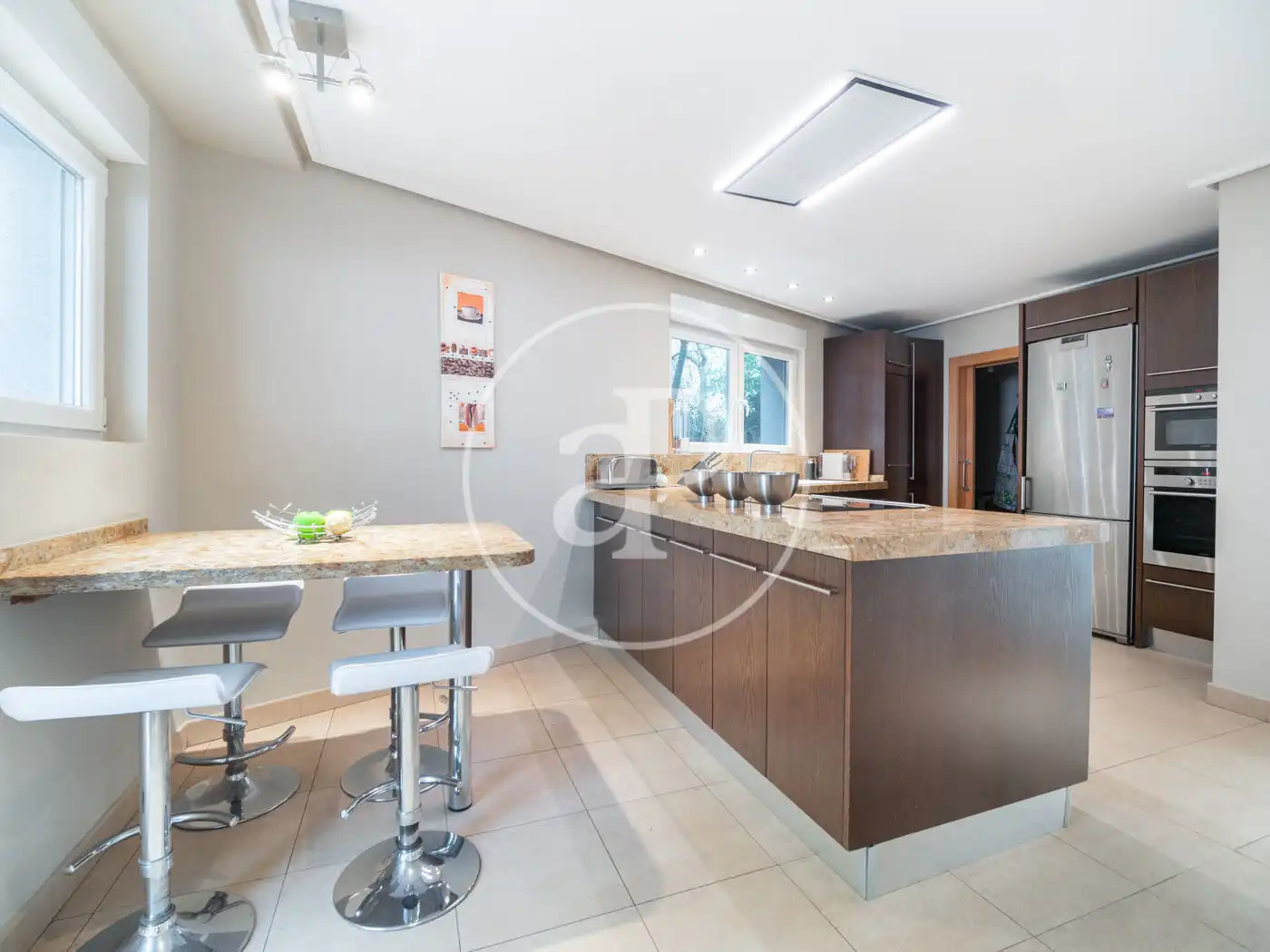 Cocina de Casa o chalet en venta en Gilet con Aire acondicionado, Calefacción y Jardín privado