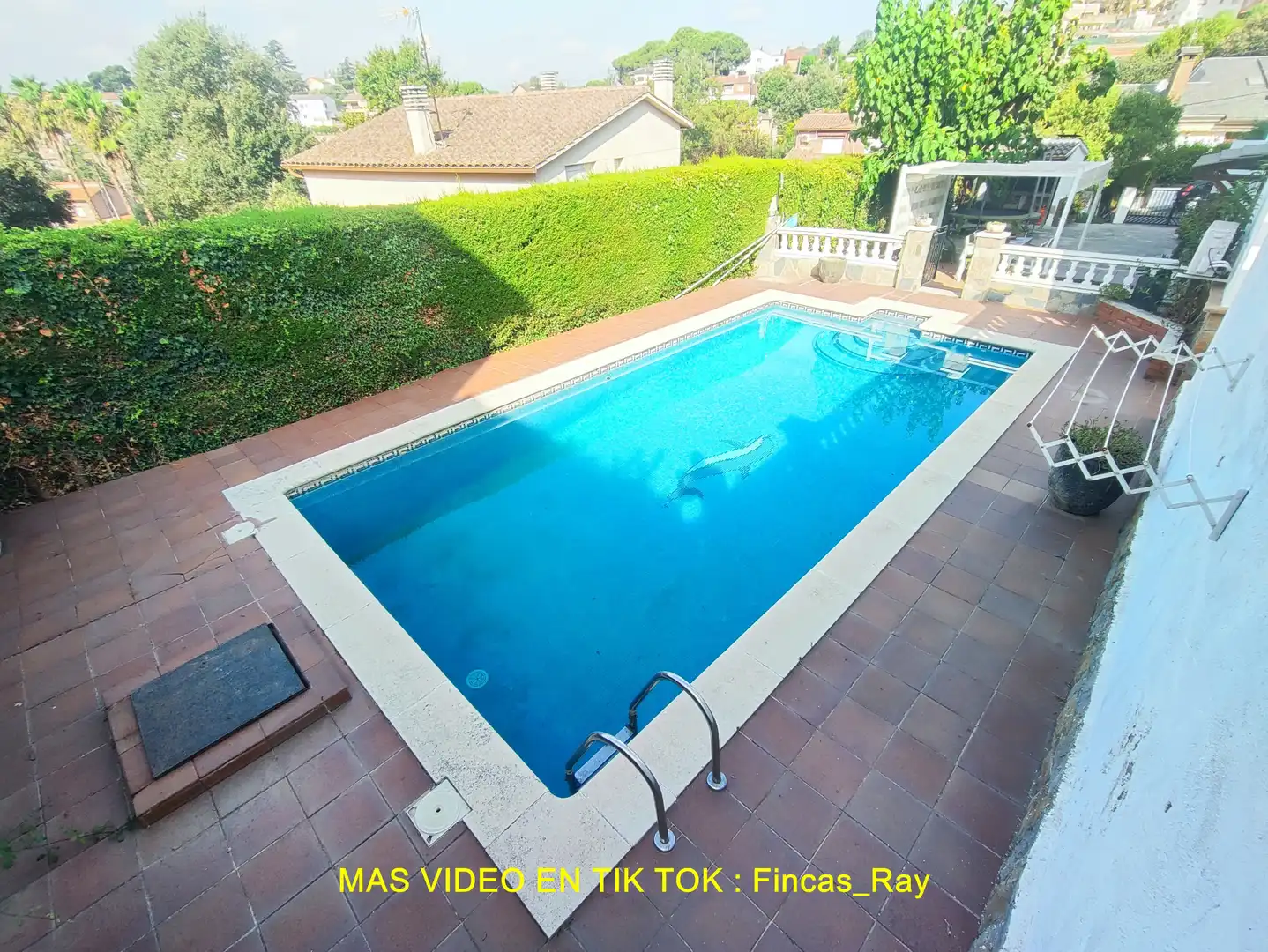 Piscina de Casa o xalet en venda en Lliçà d'Amunt amb Aire condicionat, Calefacció i Jardí privat