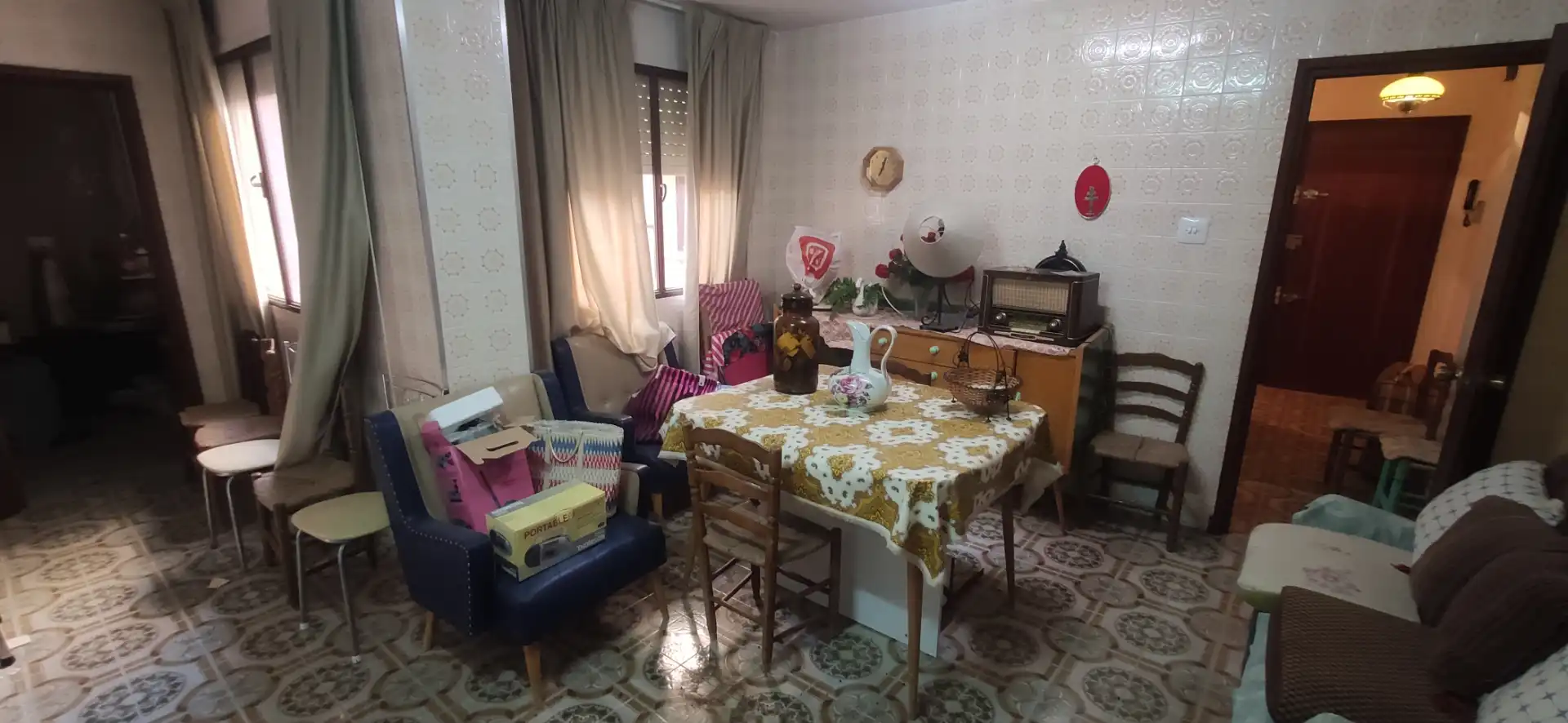 Living room of Flat for sale in Mula  with Balcony