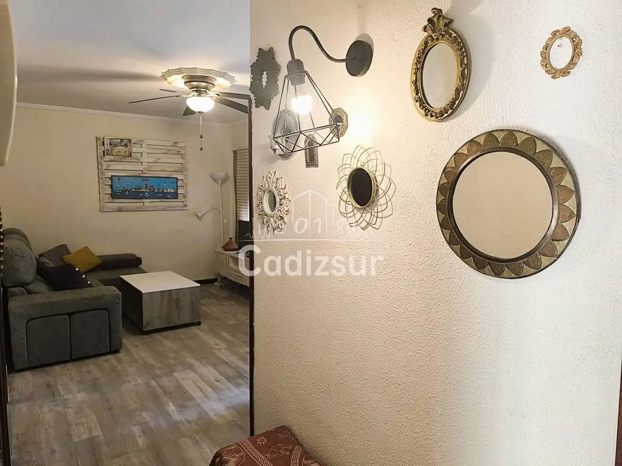 Bedroom of Flat for rent in Cádiz  with Terrace and Furnished