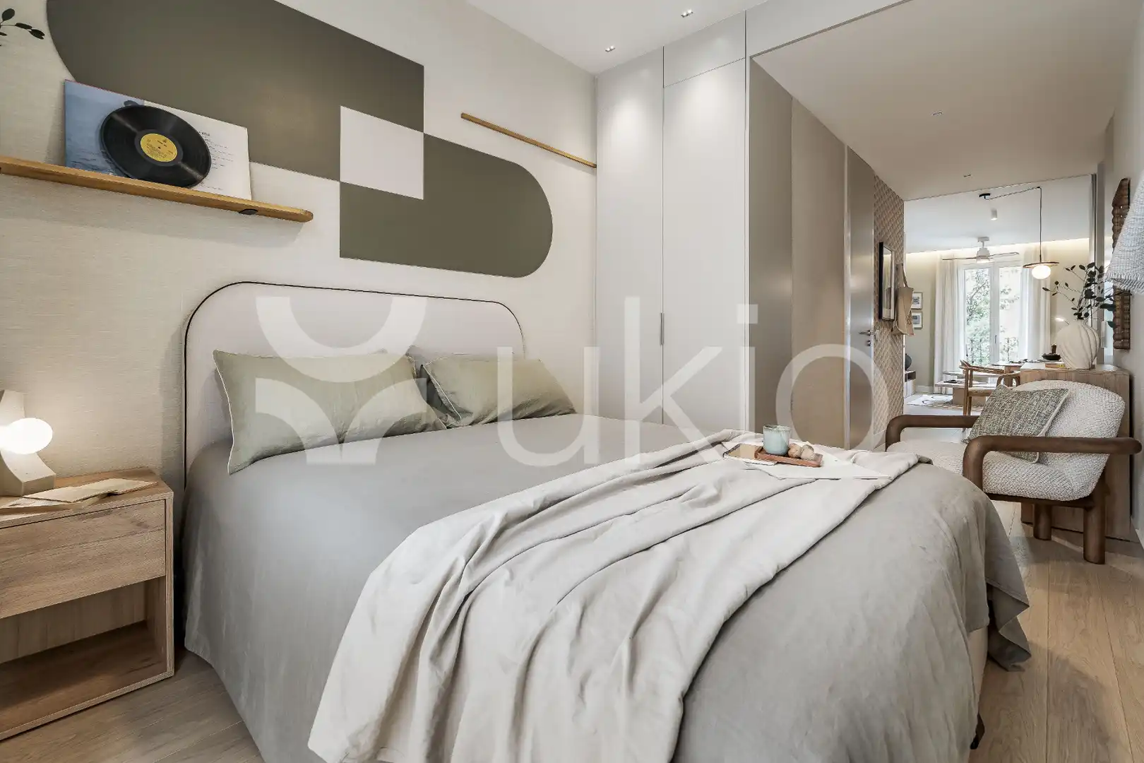 Bedroom of Apartments for rent in Madrid  with Heating, Furnished and Oven