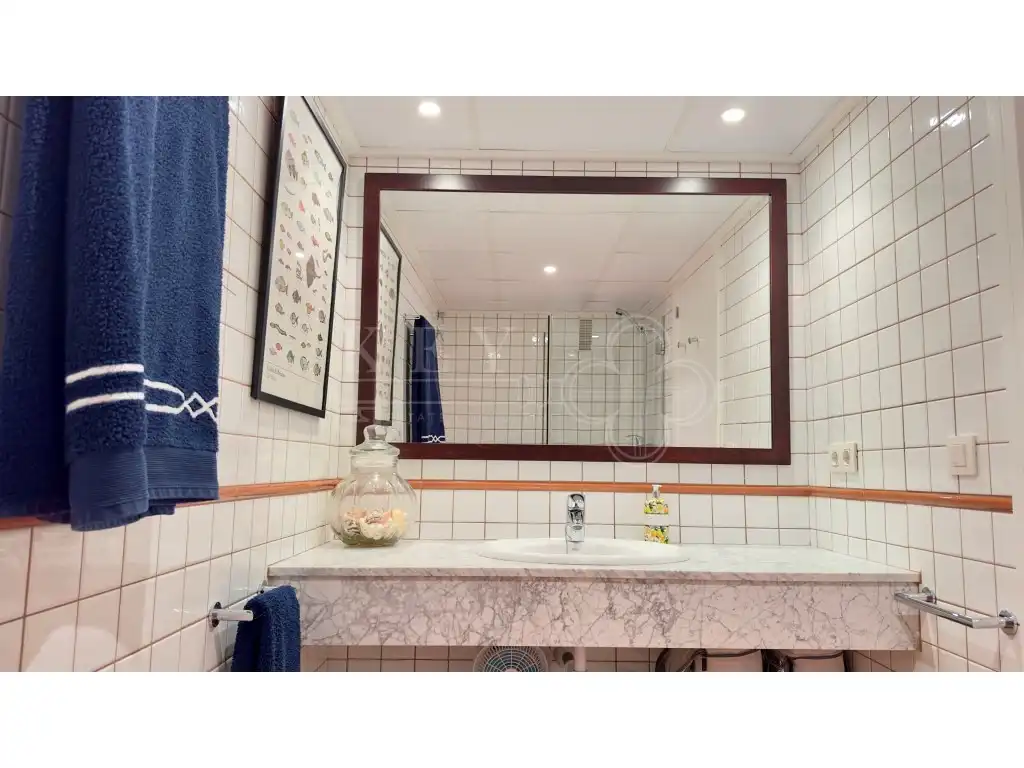 Baño de Apartamento en venta en Ciutadella de Menorca con Aire acondicionado, Calefacción y Jardín privado