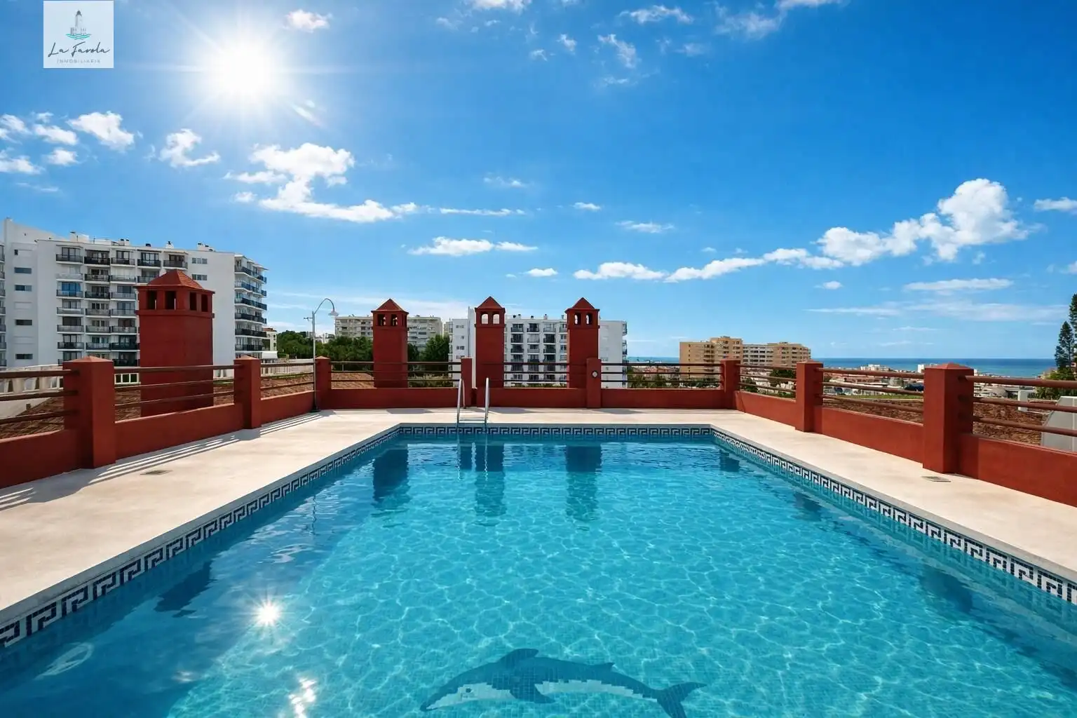 Piscina de Estudio en venta en Benalmádena con Aire acondicionado, Calefacción y Jardín privado