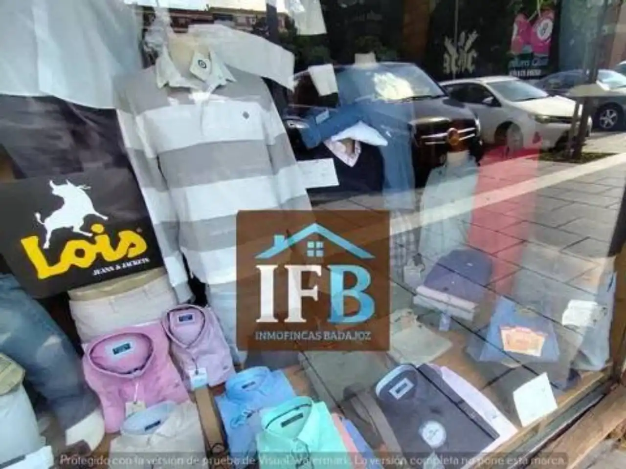 Vista exterior de Local en traspaso en Badajoz con Aire acondicionado