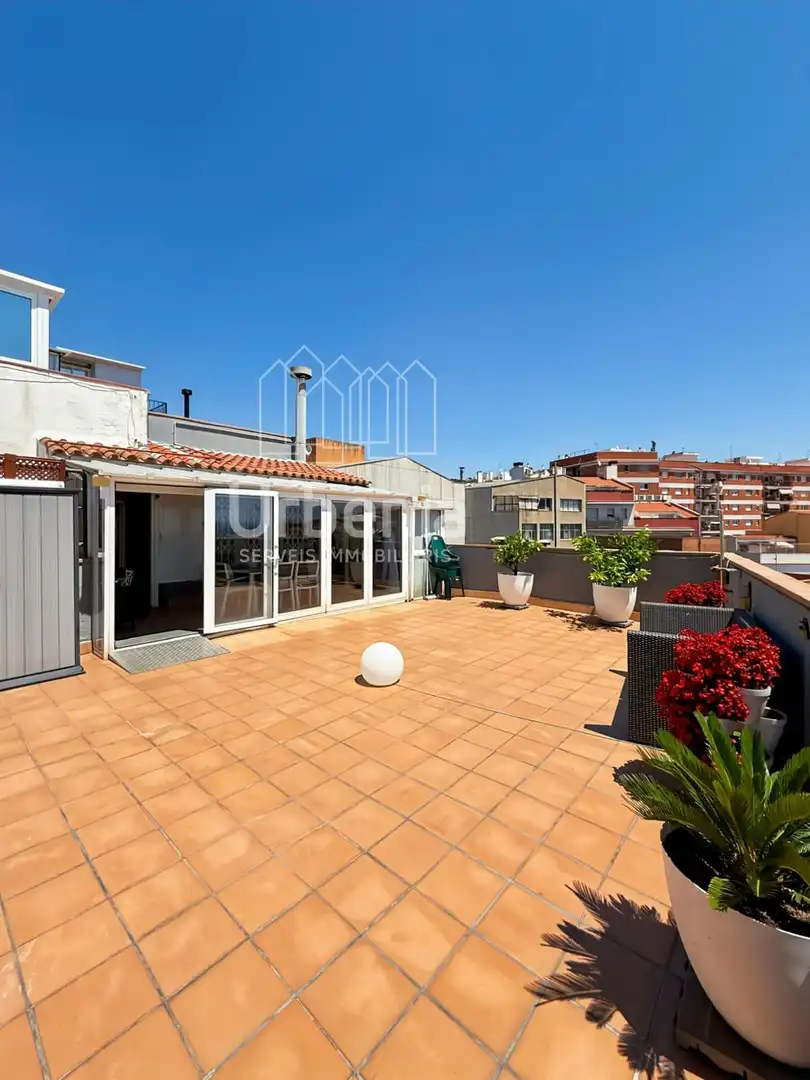 Terraza de Ático en venta en Mataró con Aire acondicionado, Calefacción y Terraza