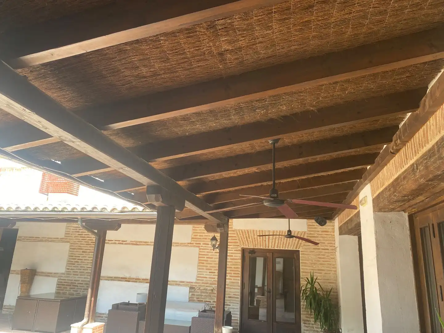 Terraza de Finca rústica en venta en Malpica de Tajo con Aire acondicionado y Trastero