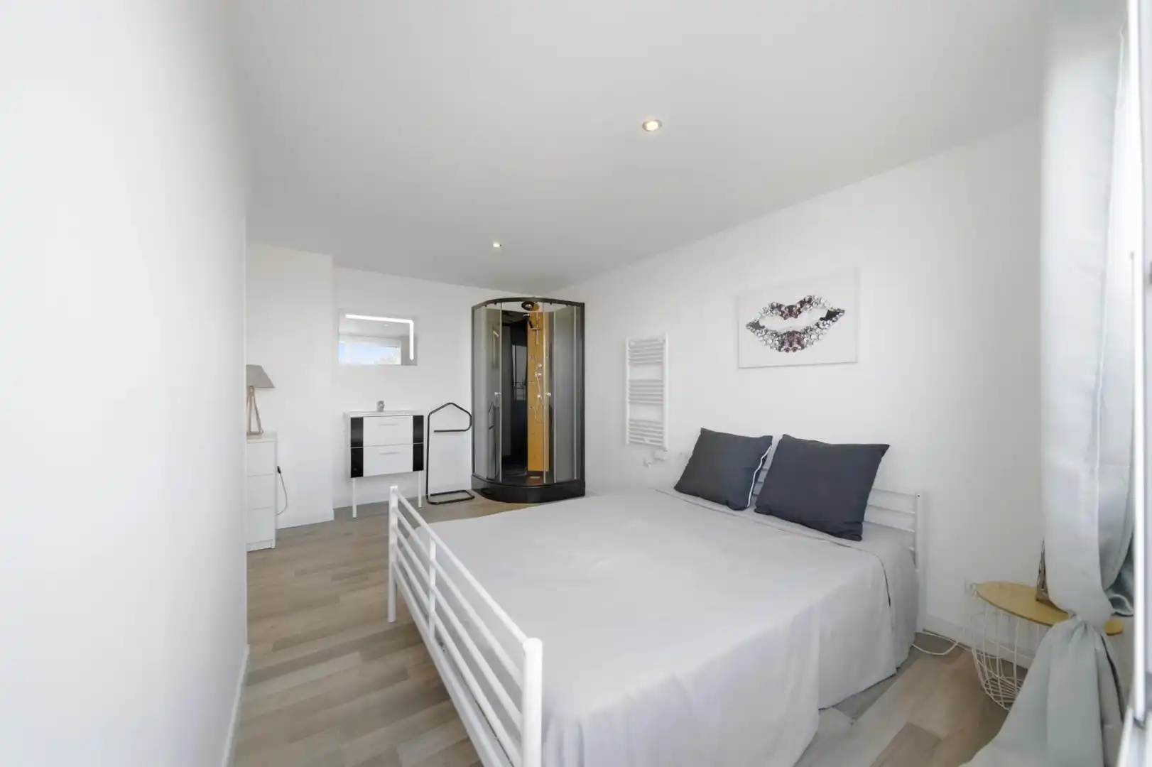 Bedroom of Houses for sale in Roses  with Terrace and Swimming Pool