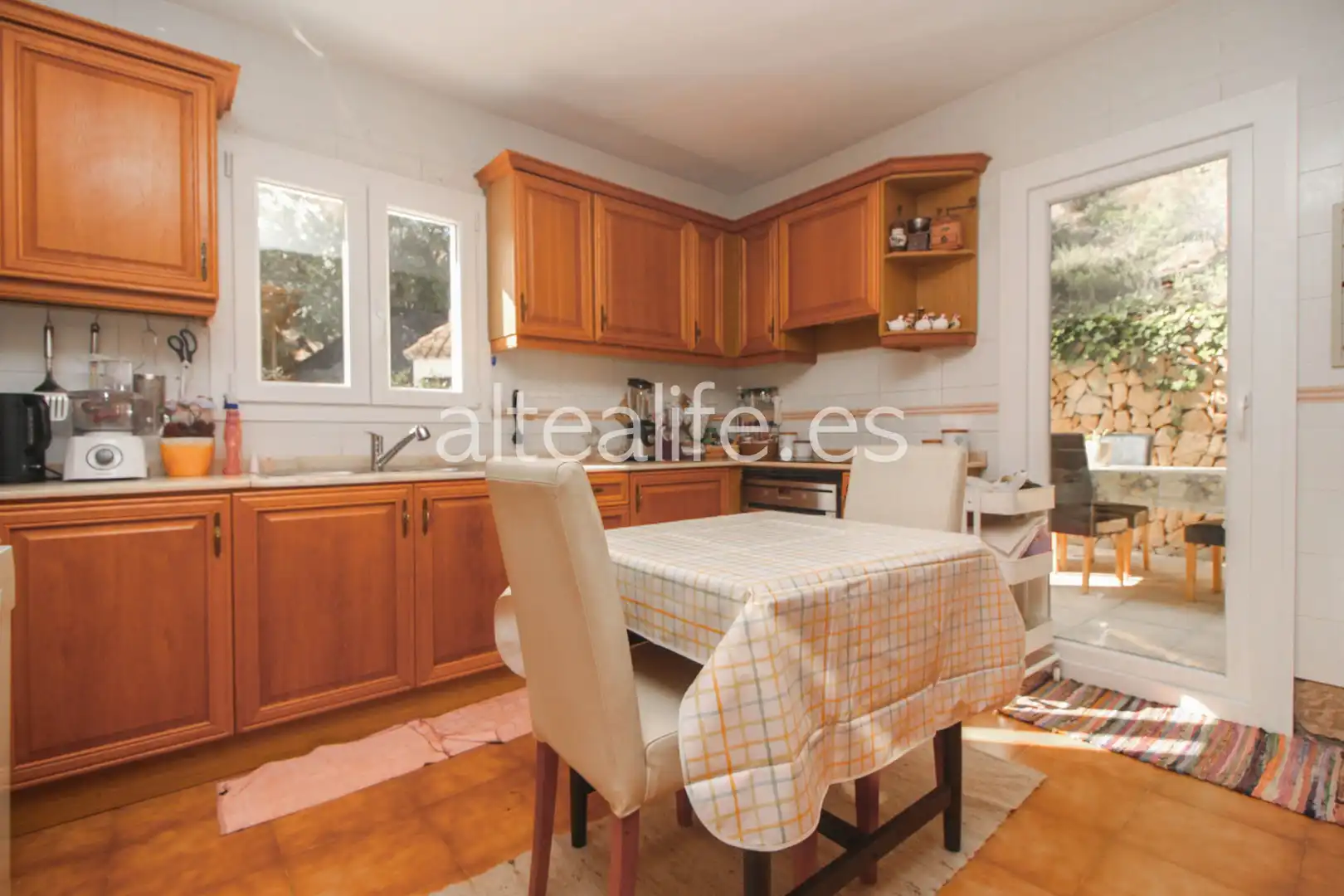 Cocina de Casa o chalet en venta en Altea con Aire acondicionado, Calefacción y Jardín privado