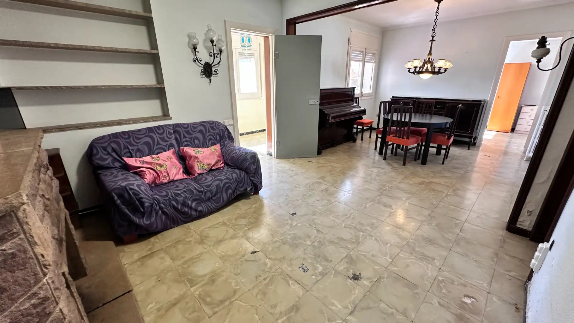 Sala d'estar de Casa o xalet en venda en Reus amb Calefacció, Jardí privat i Terrassa