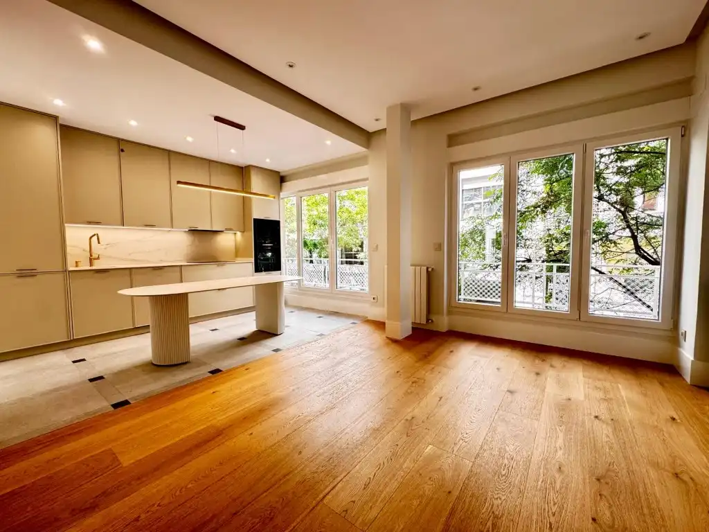 Cocina de Apartamento en venta en Madrid