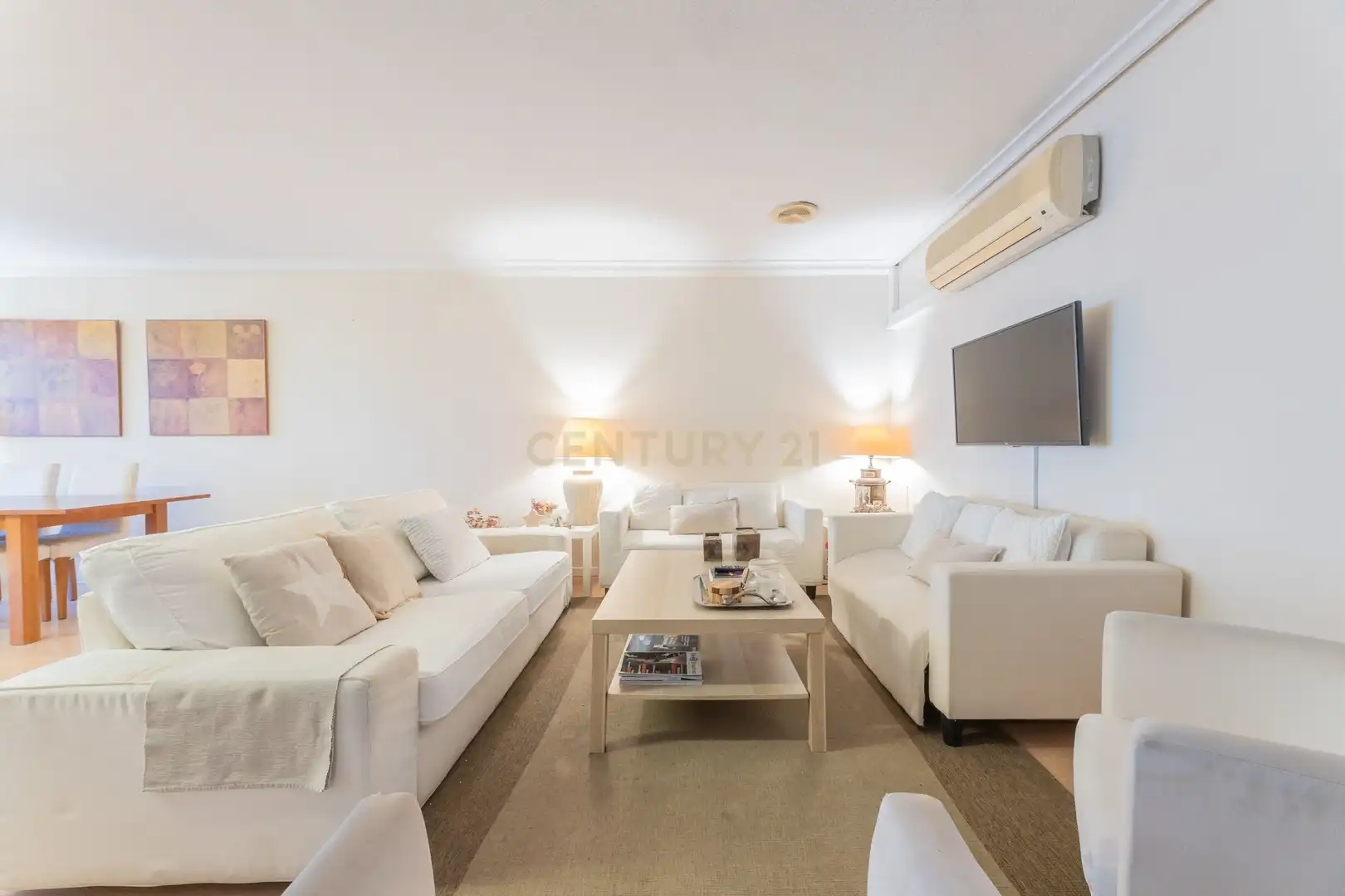 Sala de estar de Piso en venta en Valencia con Aire acondicionado, Trastero y Balcón