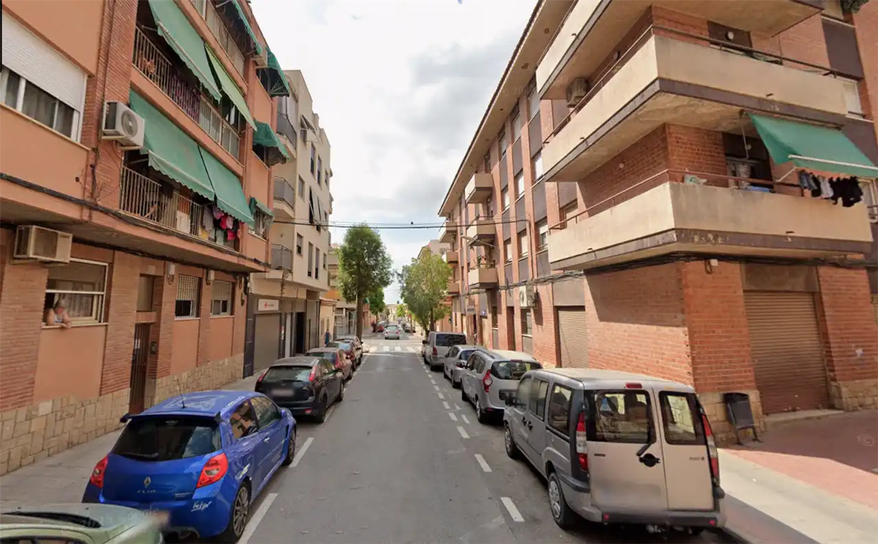 Vista exterior de Piso en venta en Mutxamel con Terraza