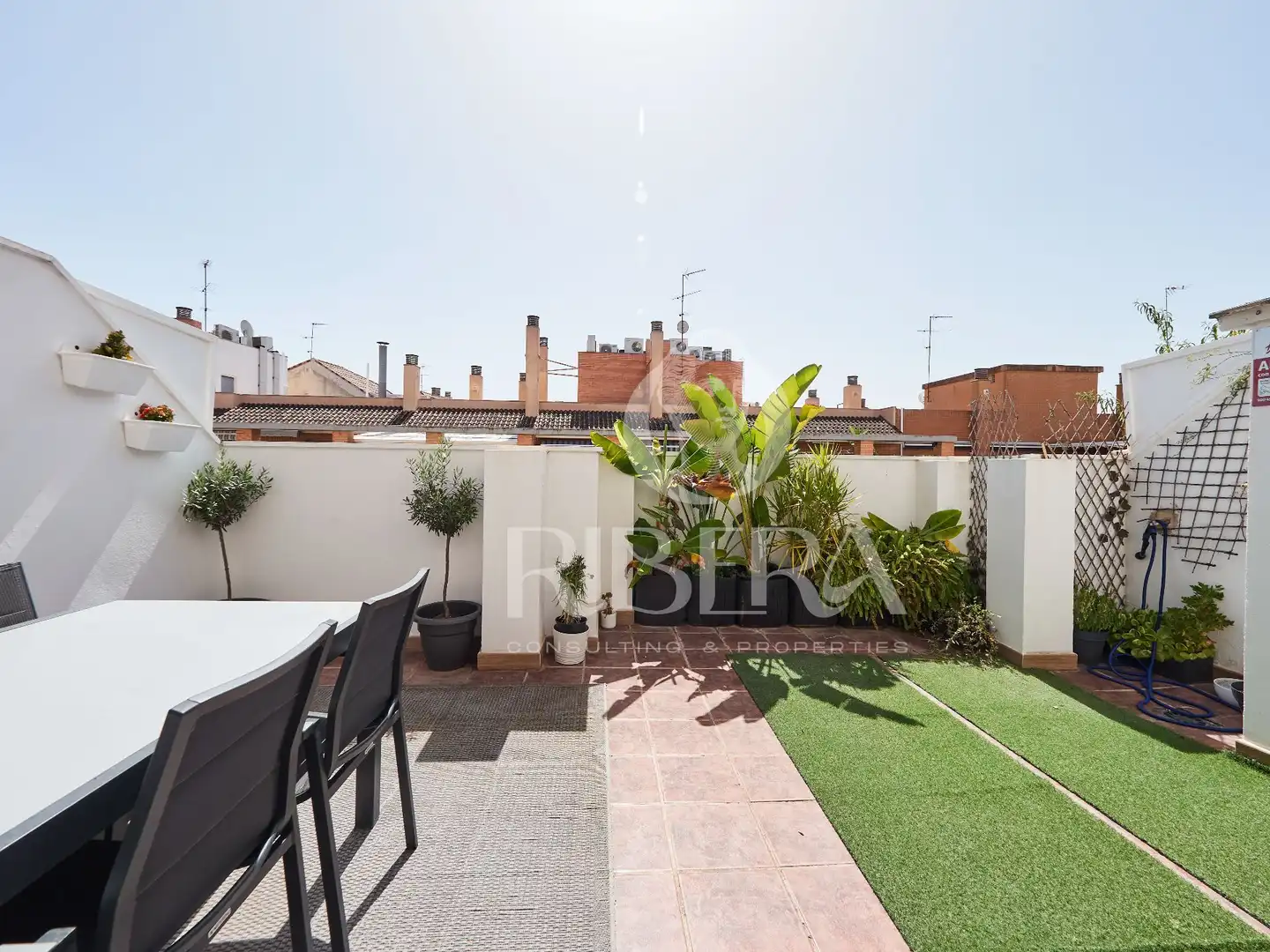 Terrasse von Dachboden zum Verkauf in Valencia mit Klimaanlage, Terrasse und Abstellraum