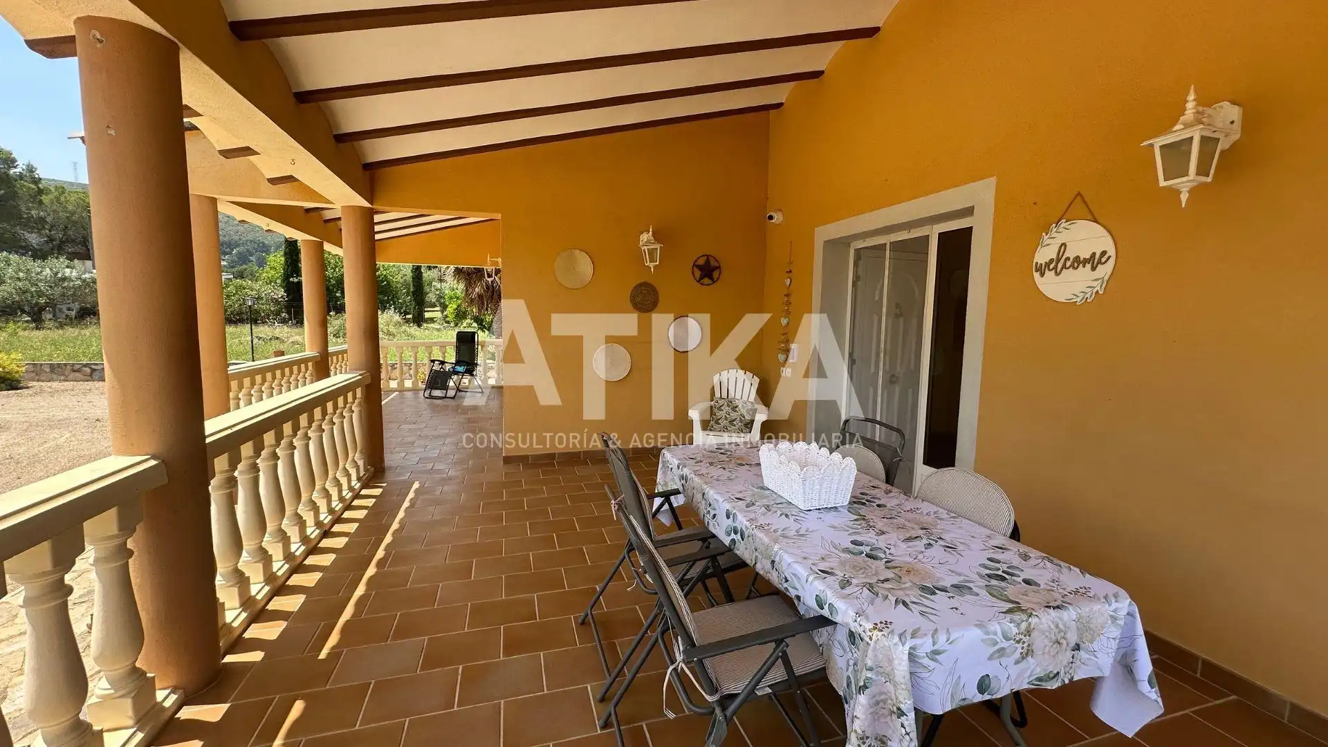 Terraza de Casa o chalet en venta en Ontinyent con Aire acondicionado, Jardín privado y Trastero