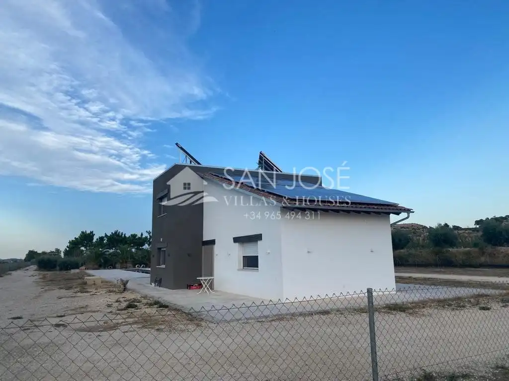 Vista exterior de Casa o chalet en venta en Aspe con Calefacción, Jardín privado y Trastero