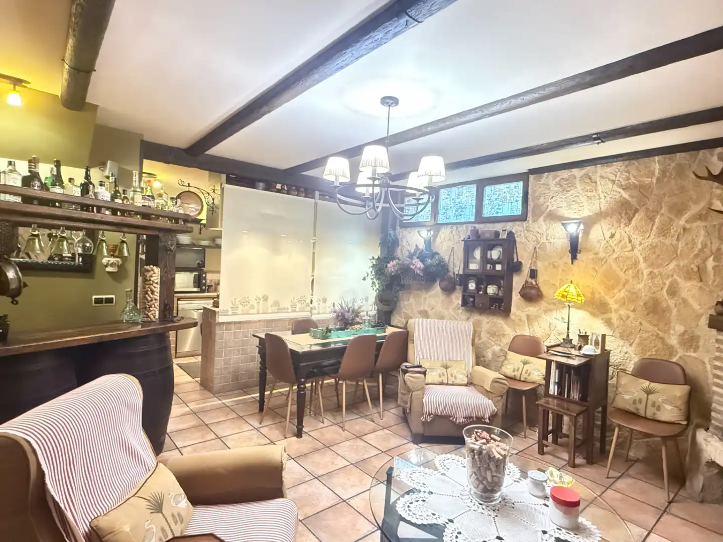 Dining room of Houses for sale in Alcalá de Henares  with Air Conditioner, Heating and Private garden