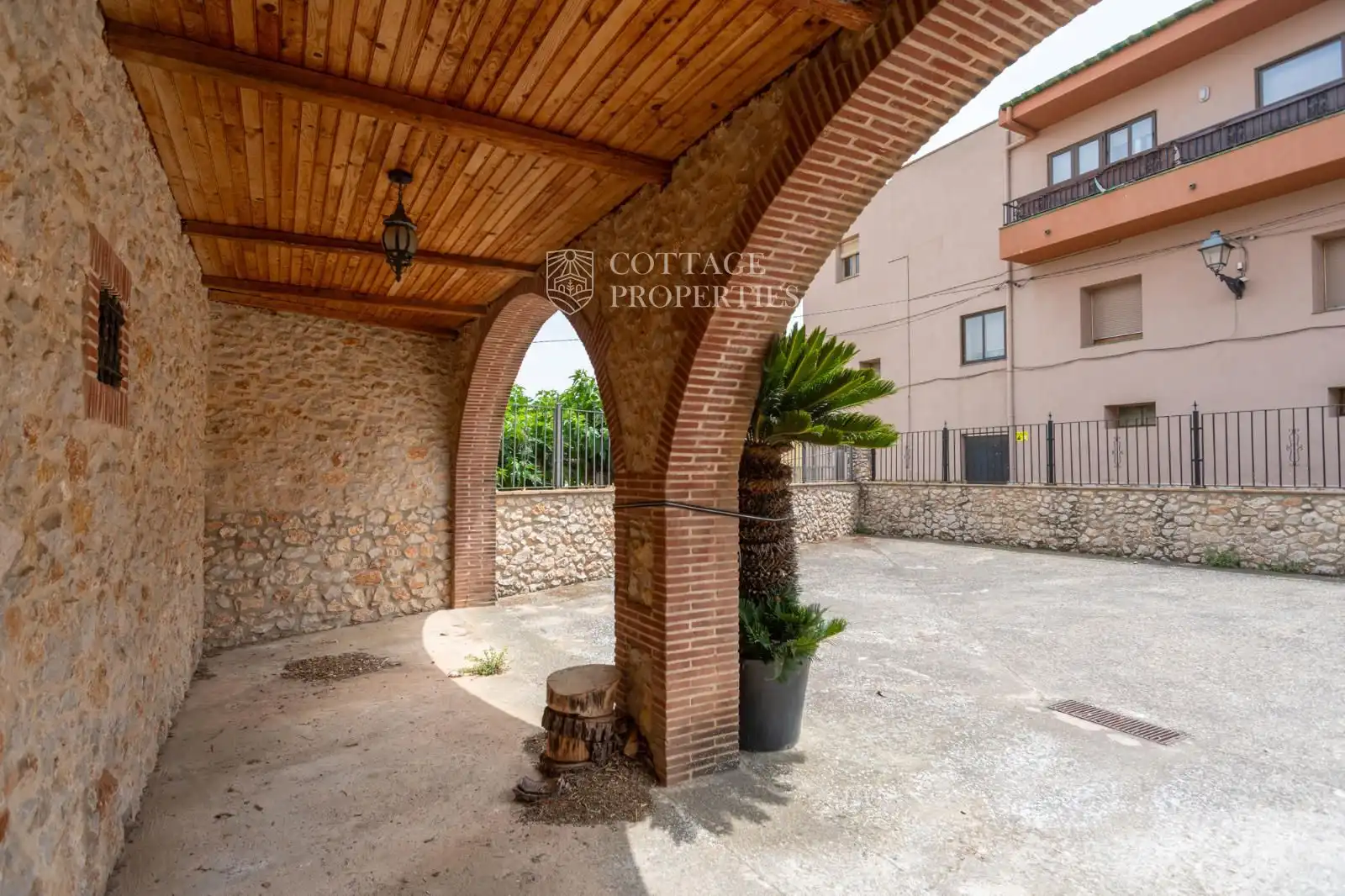 Terraza de Finca rústica en venta en Garrigàs