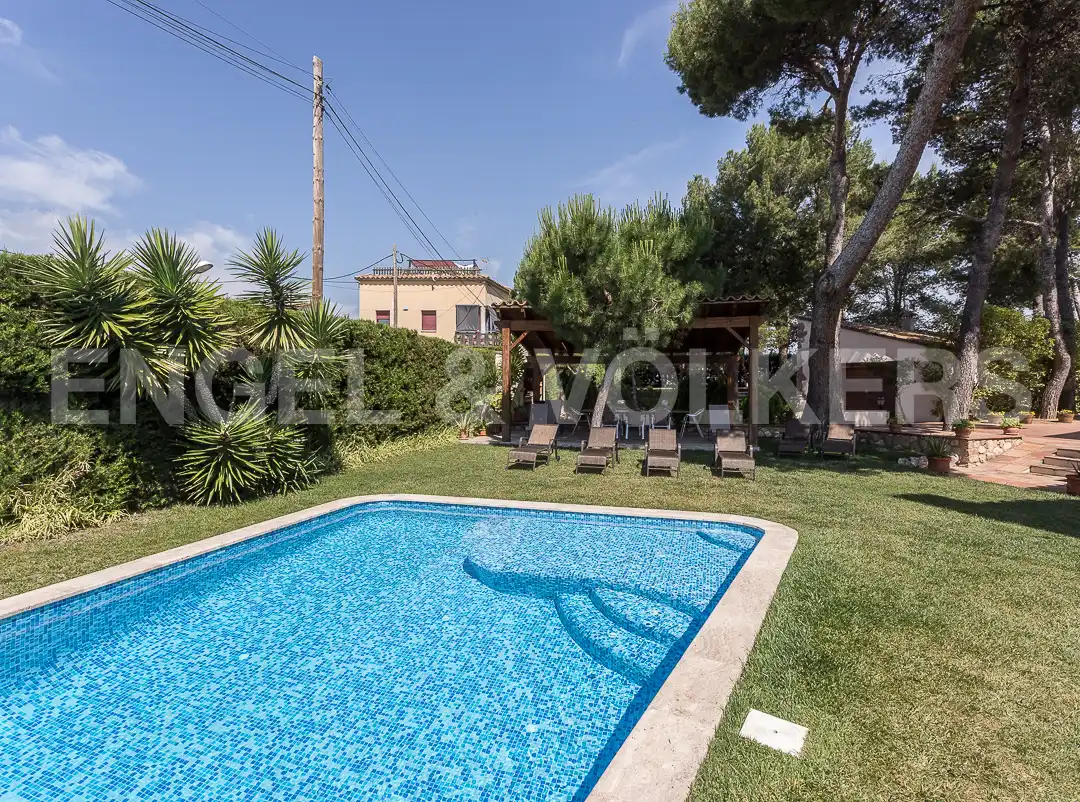 Piscina de Casa o chalet en venta en Puigdàlber con Aire acondicionado, Calefacción y Jardín privado
