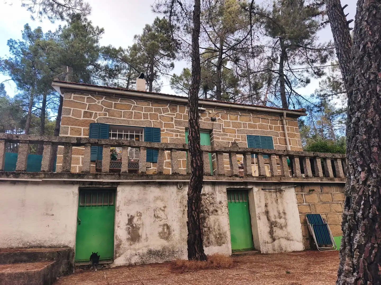 Vista exterior de Casa o chalet en venta en Santa María de la Alameda con Jardín privado, Terraza y Trastero