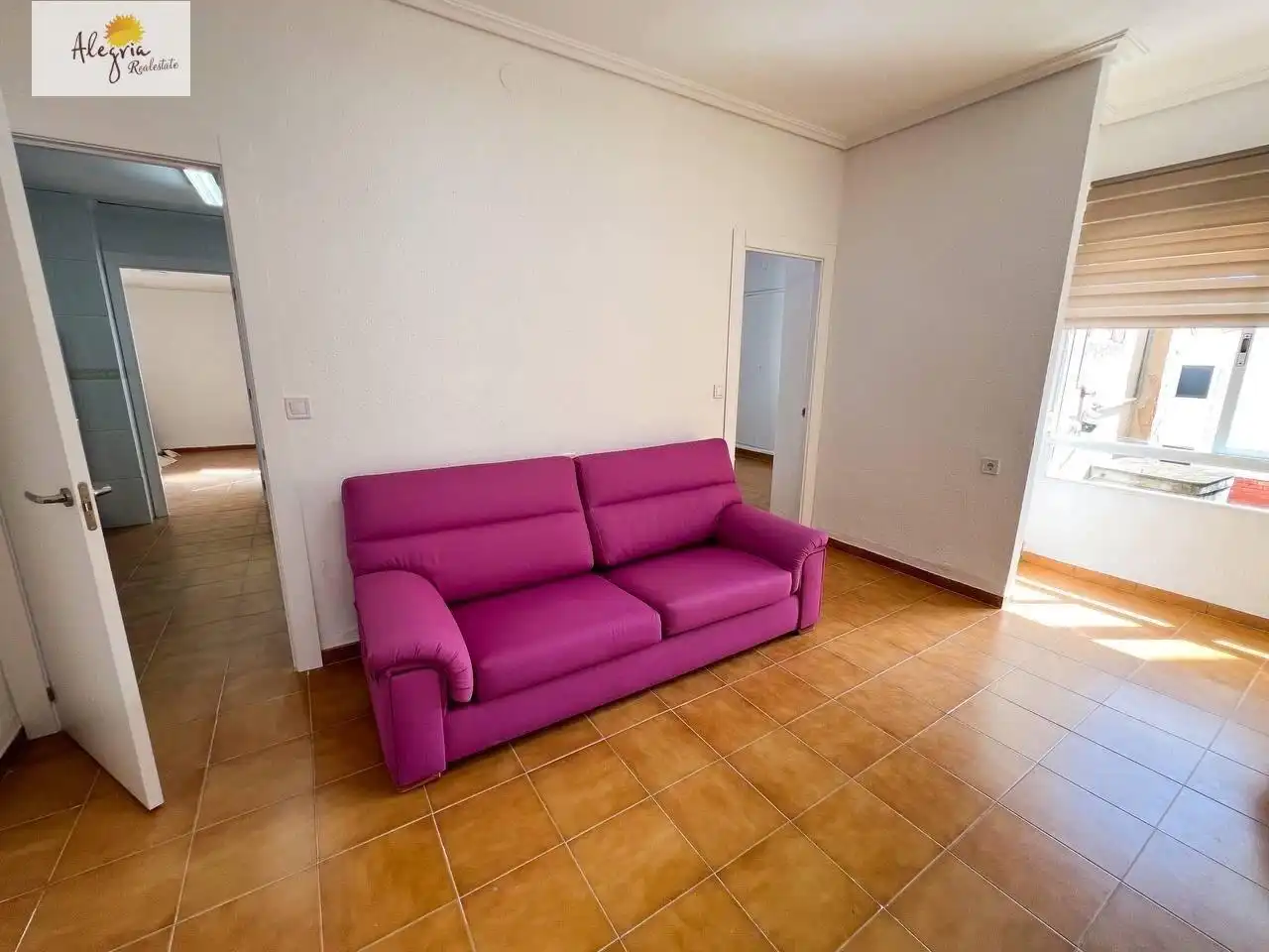 Wohnzimmer von Wohnungen zum Verkauf in Sagunto / Sagunt mit Klimaanlage, Möbliert und Balkon