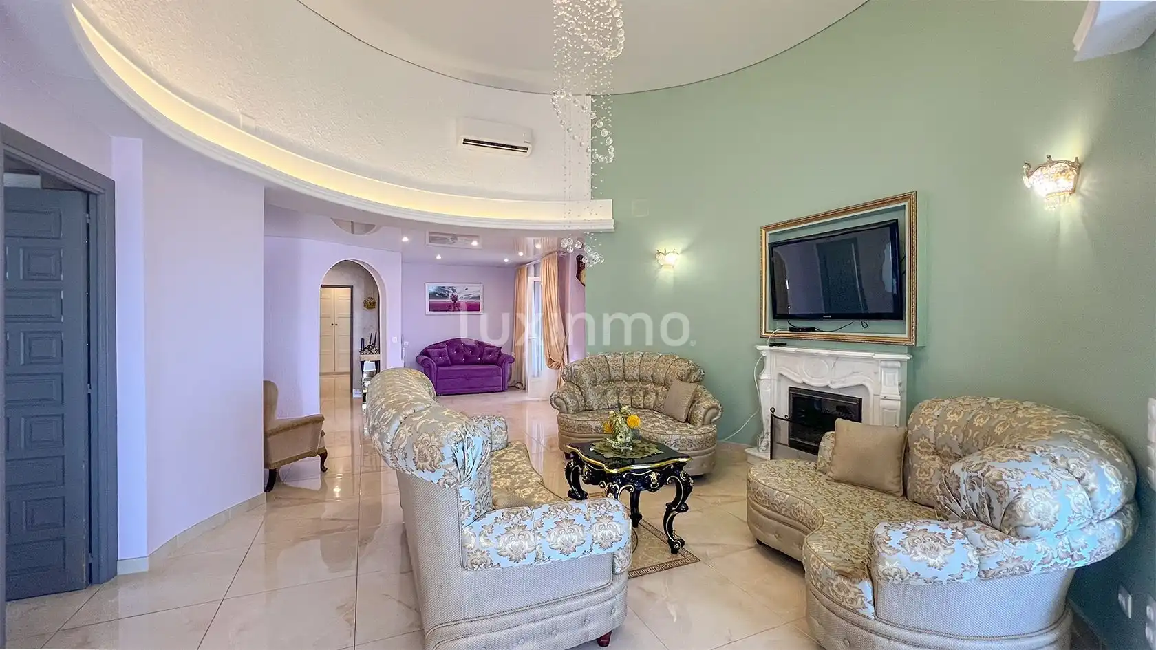 Living room of Houses for sale in Dénia  with Terrace, Storage room and Swimming Pool