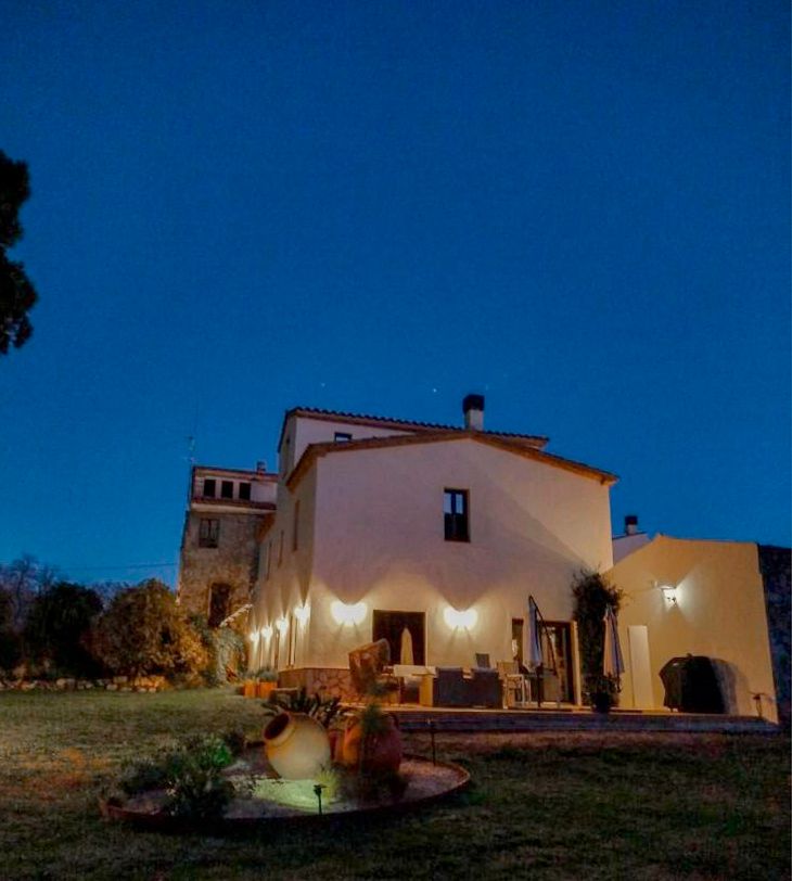 Exterior view of Country house for sale in Santa Cristina d'Aro  with Air Conditioner, Heating and Private garden