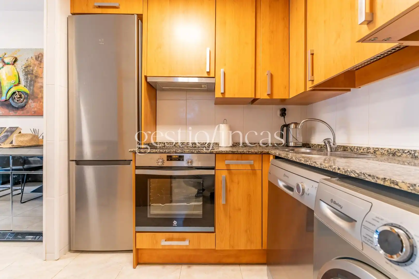 Kitchen of Flat for sale in Cambrils  with Air Conditioner, Heating and Private garden