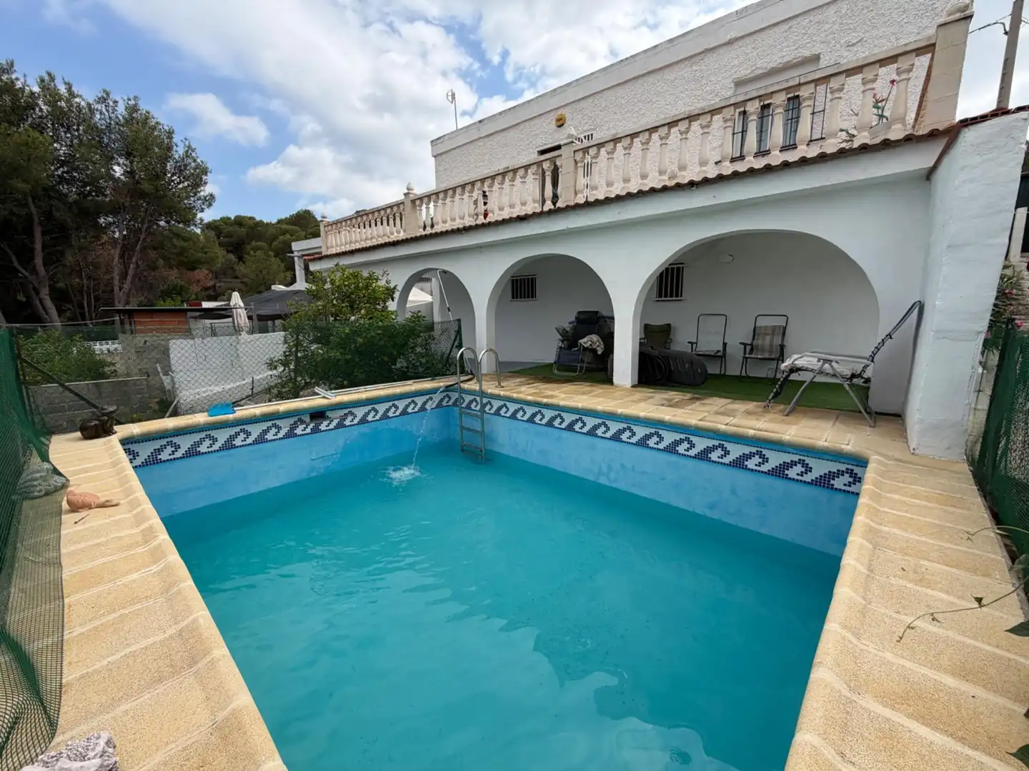 Piscina de Casa o chalet en venta en Casinos con Terraza, Trastero y Piscina