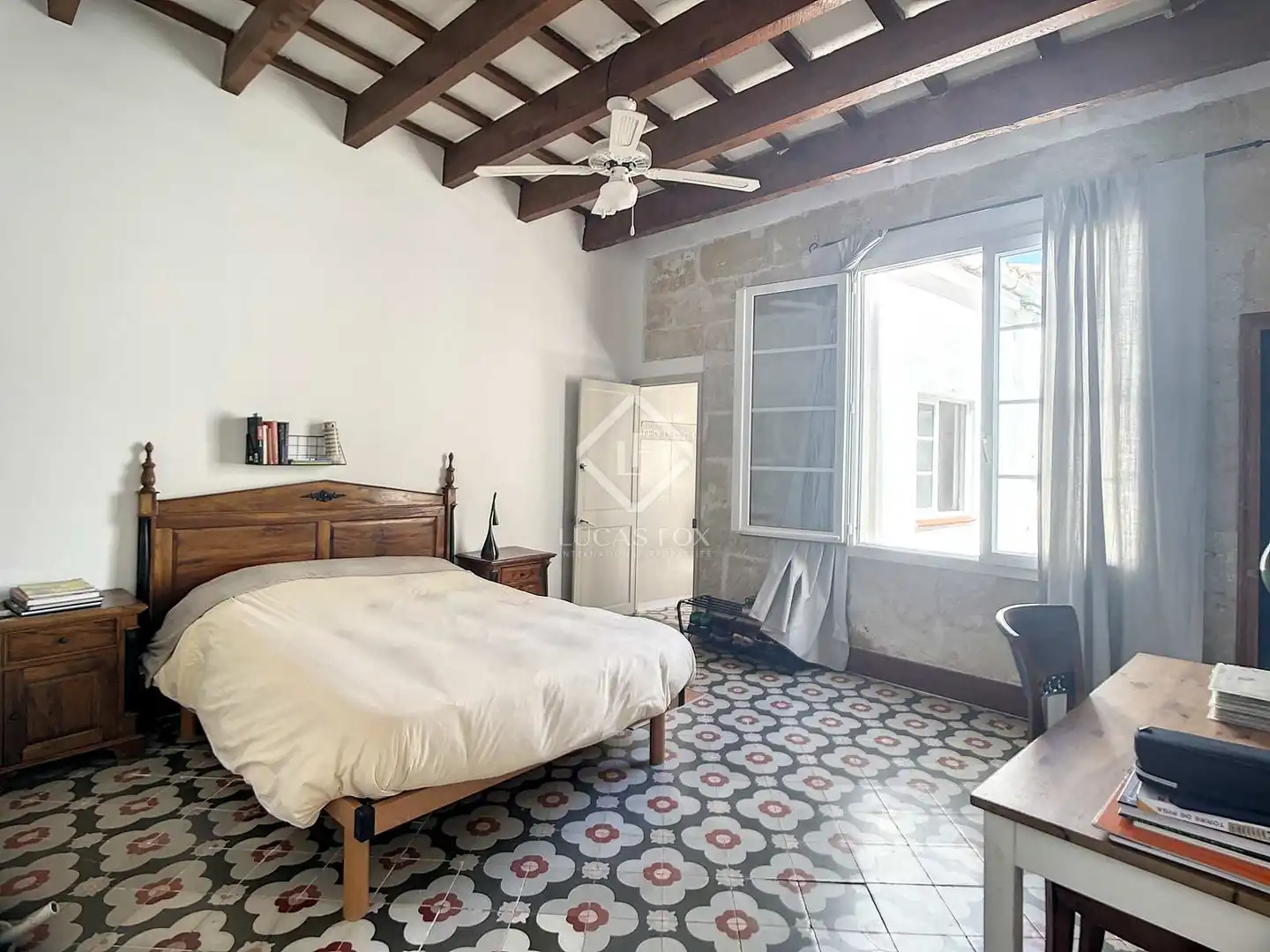 Bedroom of Houses for sale in Maó - Mahón  with Air Conditioner, Heating and Parquet flooring