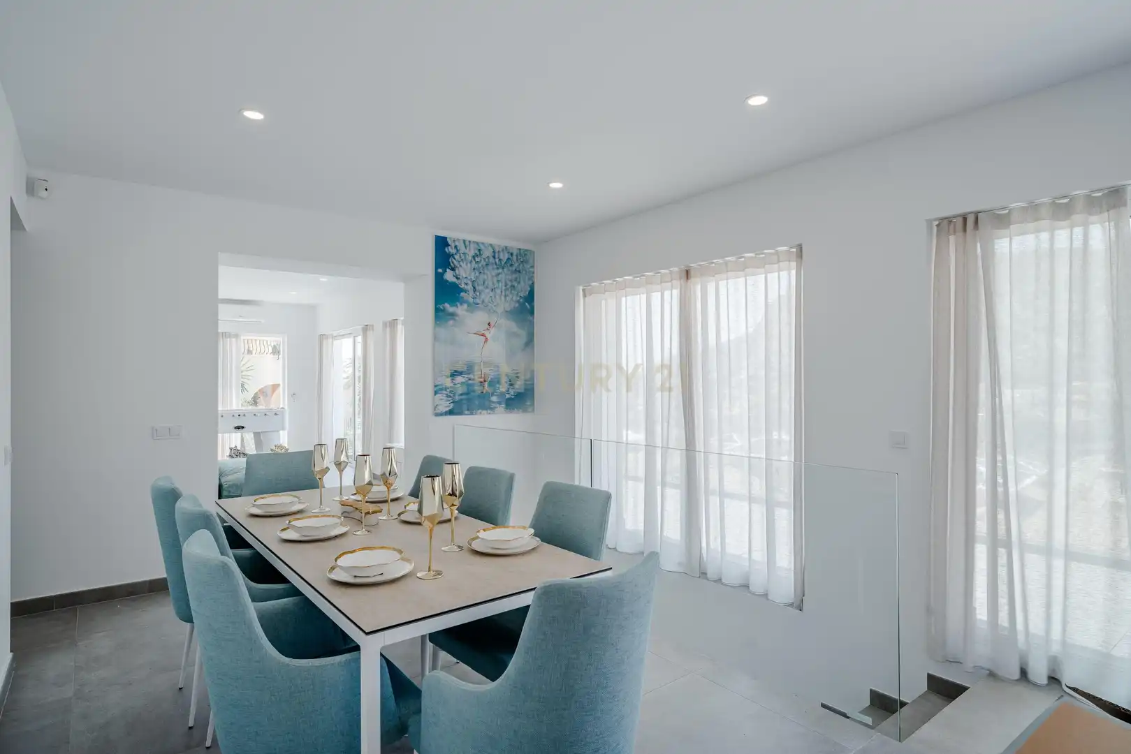 Menjador de Apartament en venda en Calpe / Calp amb Aire condicionat, Jardí privat i Traster