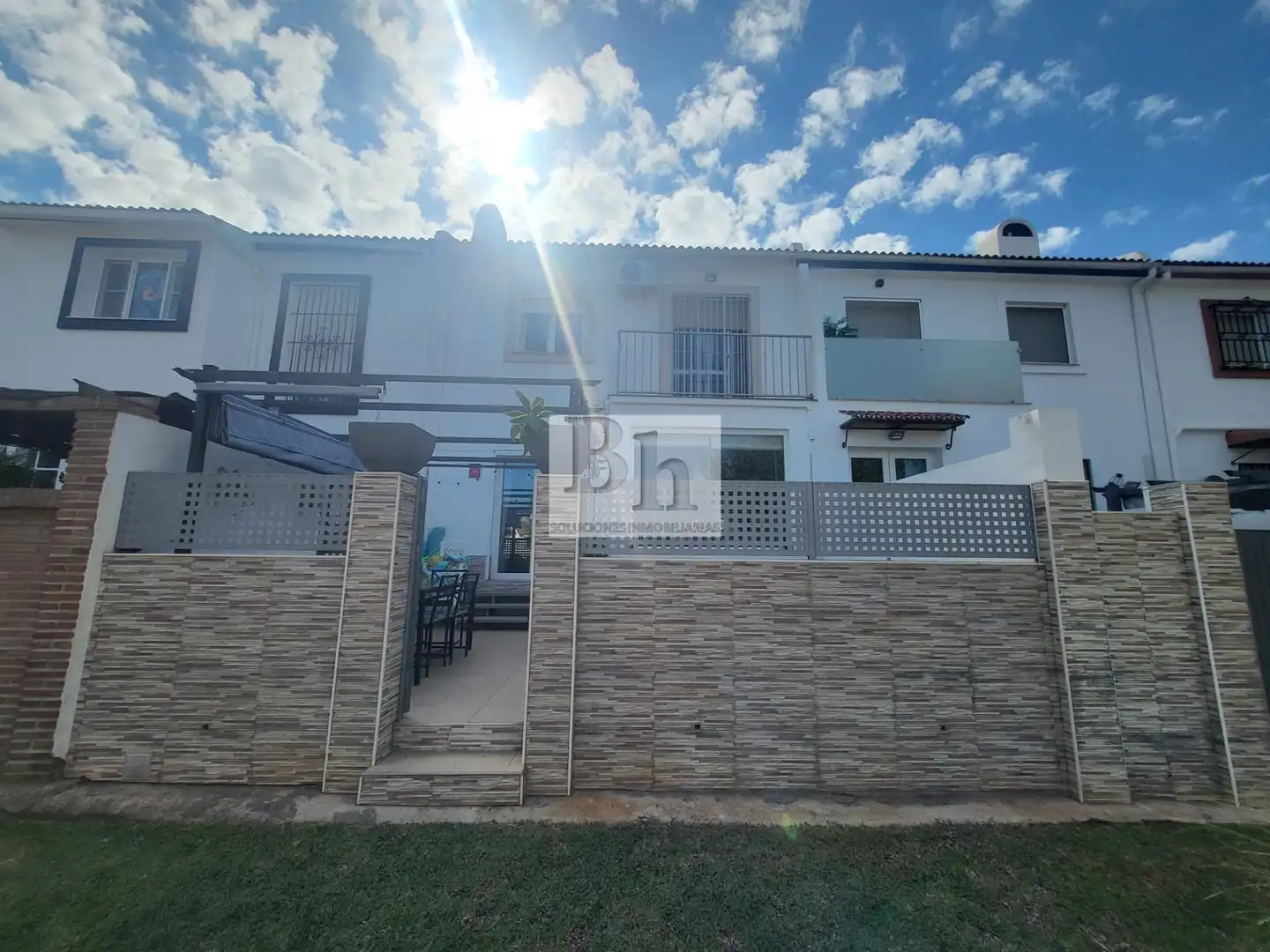 Jardín de Casa adosada en venta en Alhaurín de la Torre