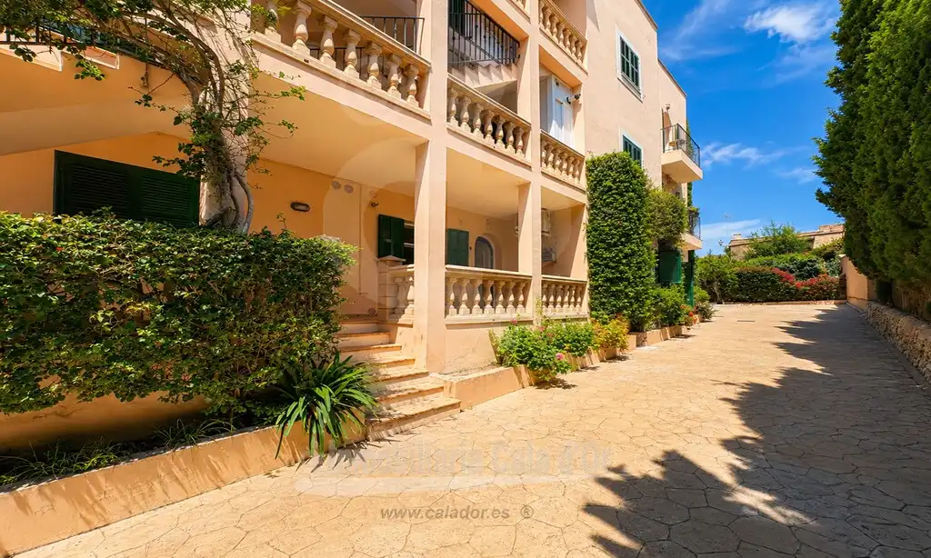 Vista exterior de Apartamento en venta en Santanyí con Aire acondicionado, Calefacción y Jardín privado
