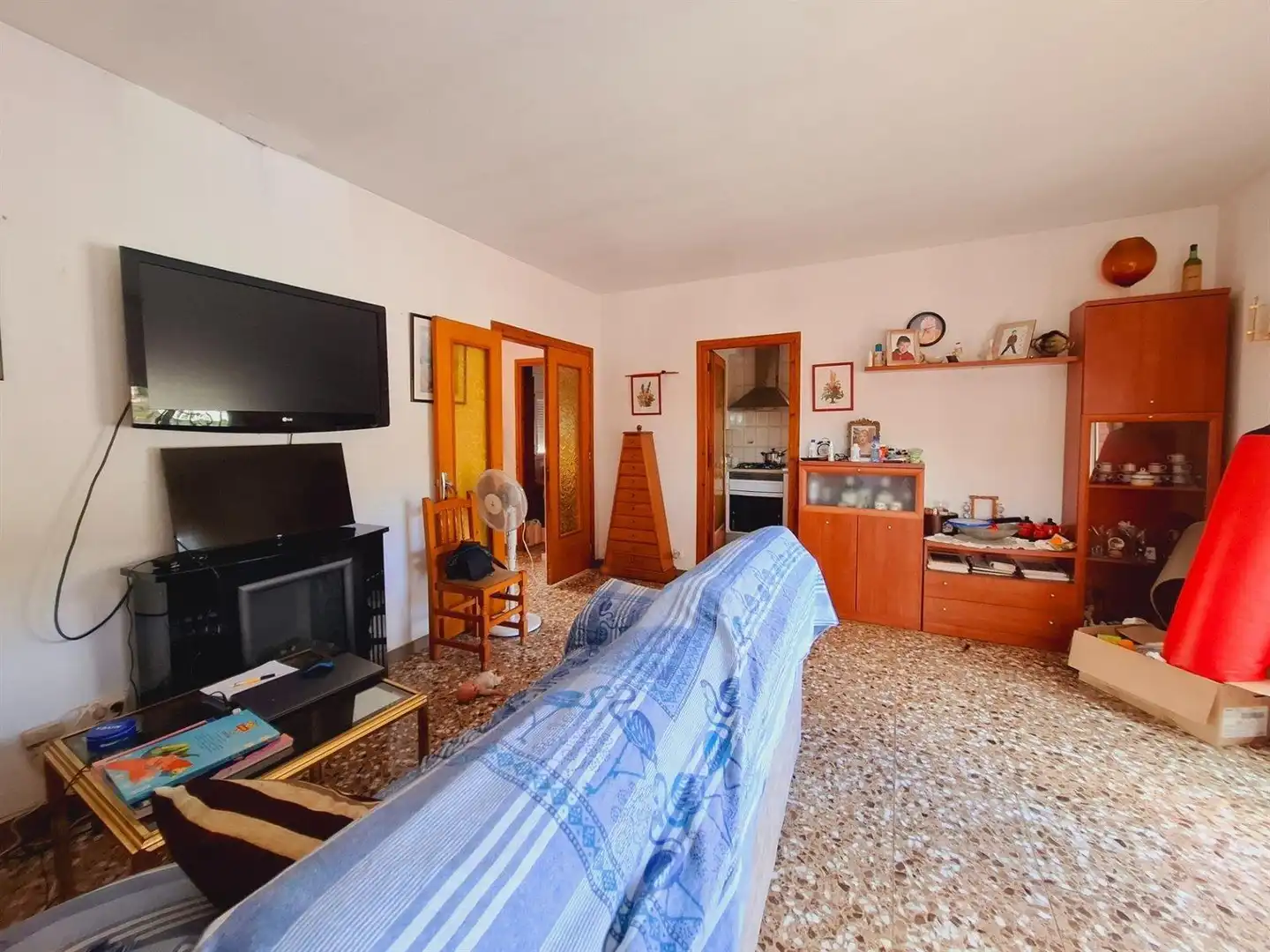 Sala d'estar de Casa o xalet en venda en Calafell amb Jardí privat, Terrassa i Traster