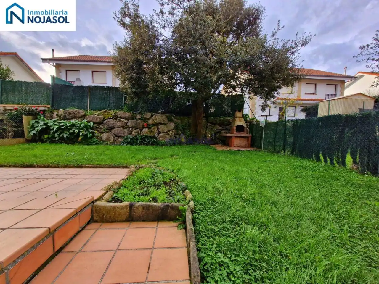 Garten von Einfamilien-Reihenhaus zum Verkauf in Argoños  mit Heizung, Privatgarten und Terrasse