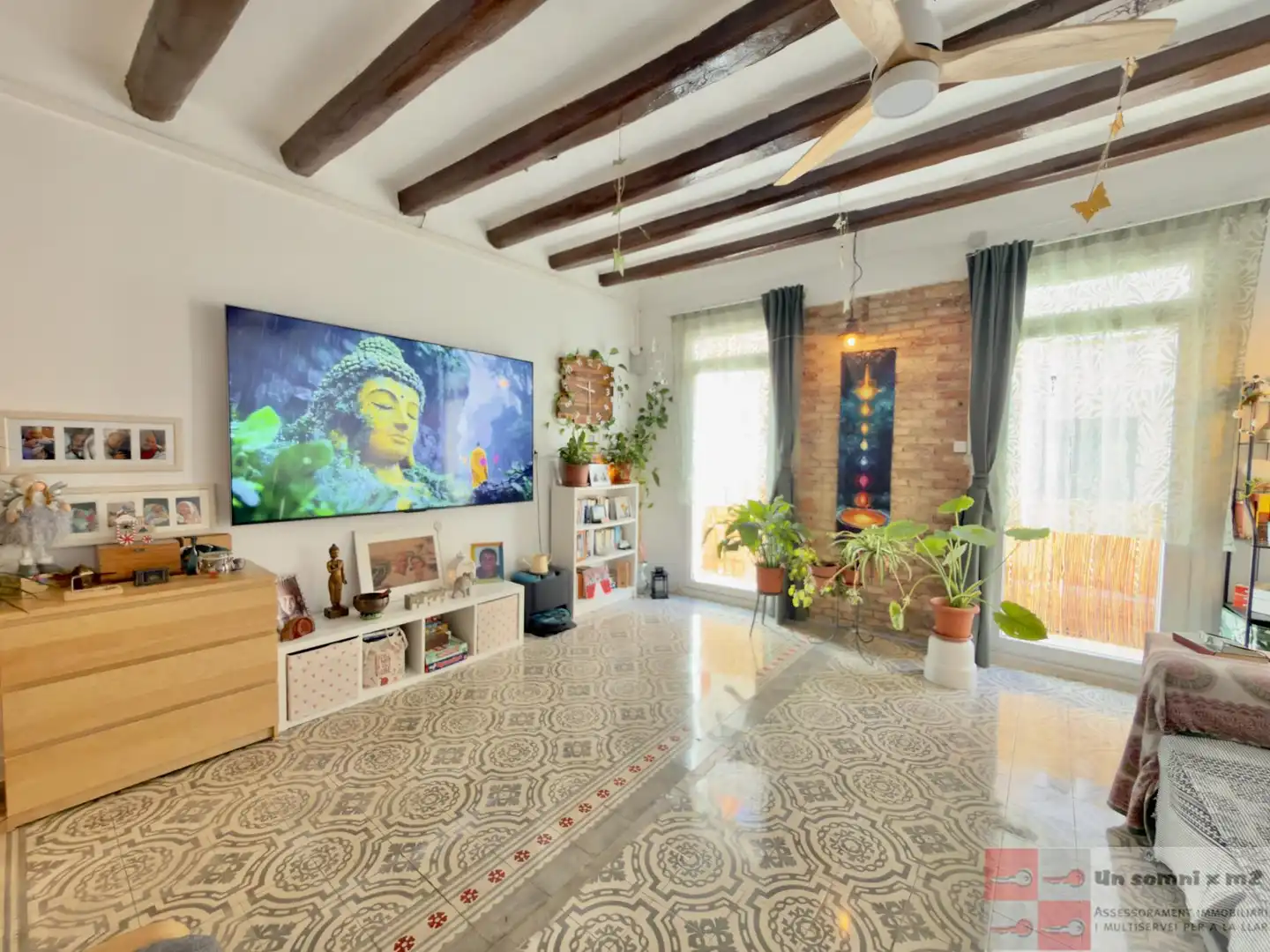 Sala d'estar de Pis en venda en Piera, Barcelona