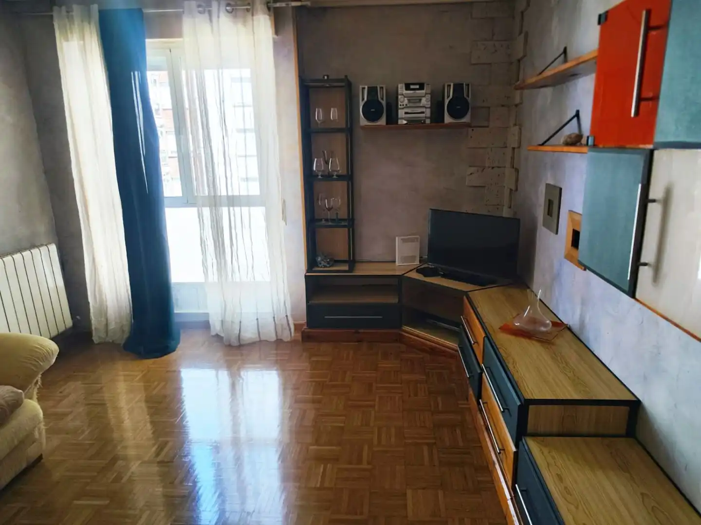 Sala d'estar de Pis en venda en Palencia amb Calefacció i Traster