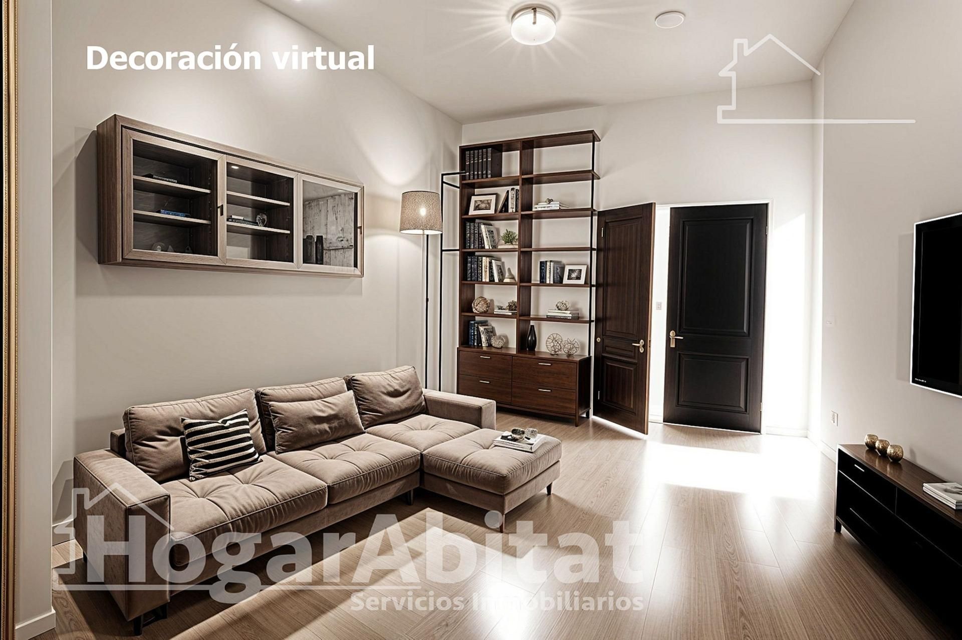 Sala d'estar de Casa adosada en venda en El Real de Gandia amb Terrassa