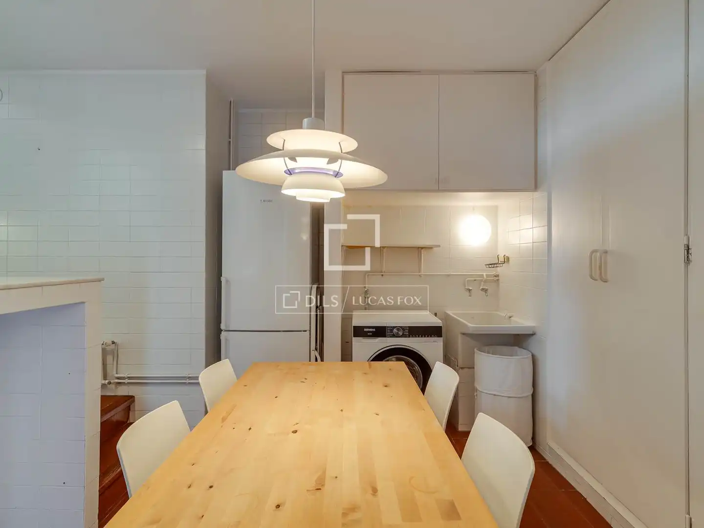 Cocina de Casa o chalet de alquiler en Barcelona con Aire acondicionado, Calefacción y Jardín privado