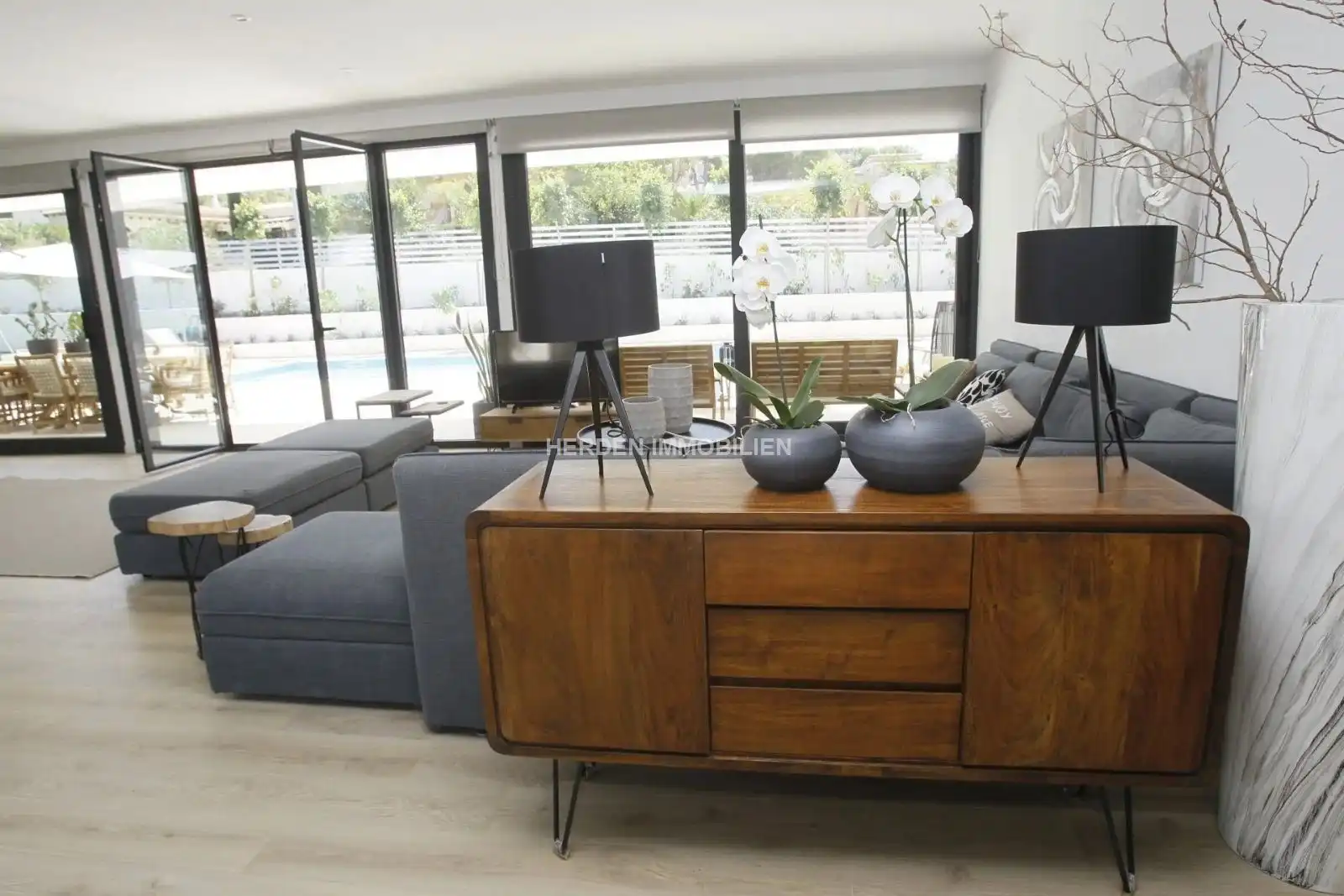 Sala de estar de Casa o chalet de alquiler en Calvià con Aire acondicionado, Calefacción y Terraza