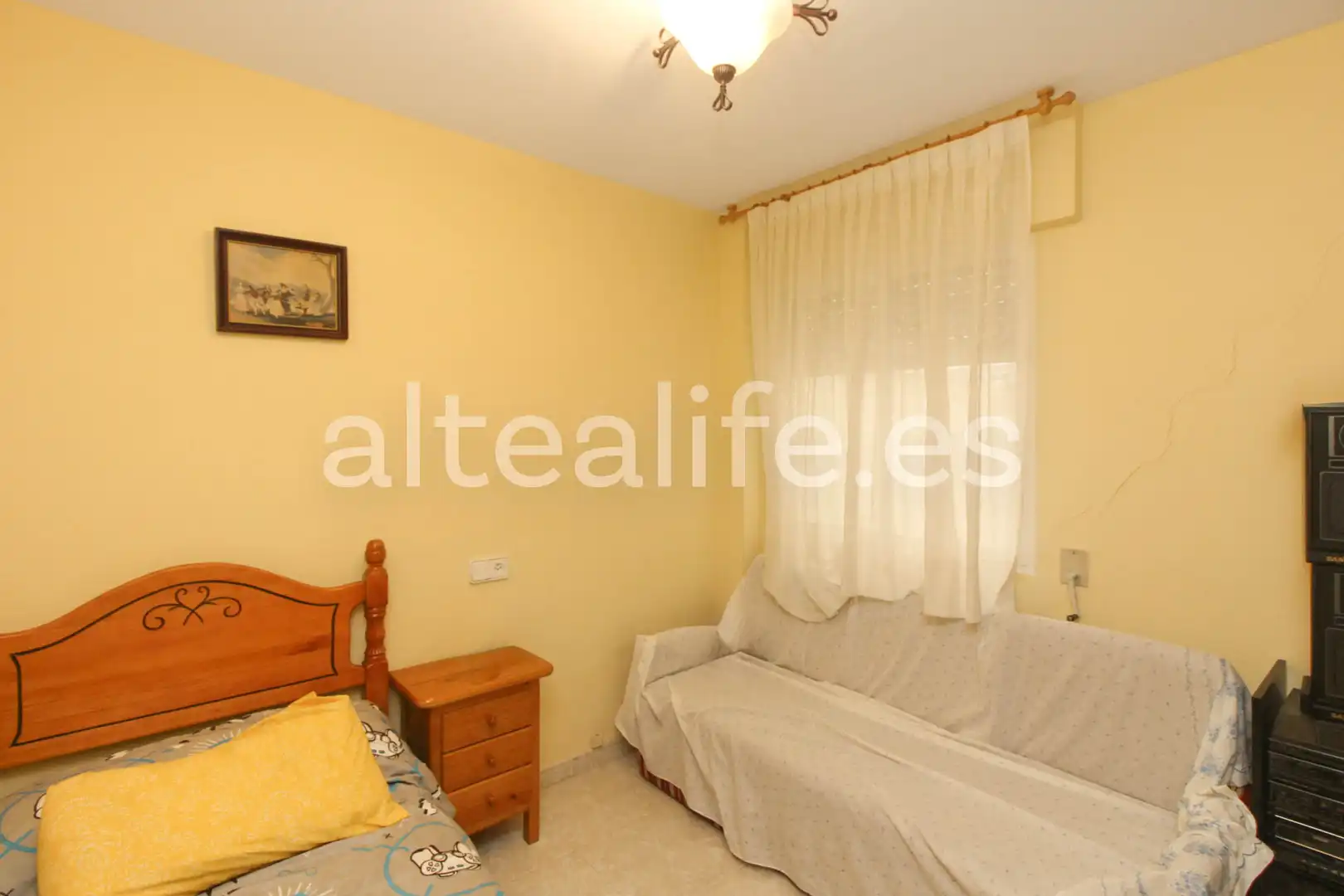 Schlafzimmer von Wohnungen zum Verkauf in Altea mit Klimaanlage und Balkon