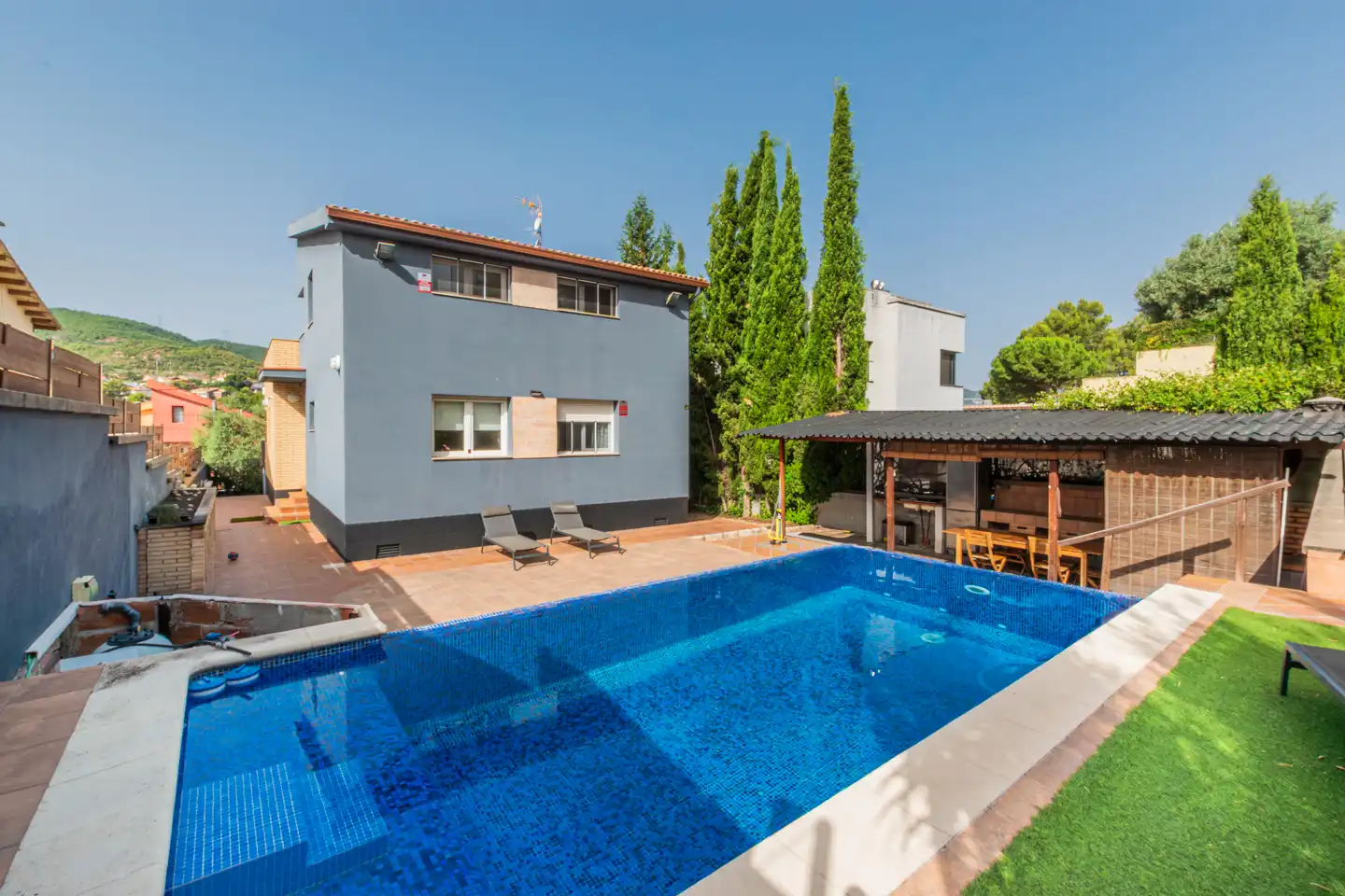 Piscina de Casa o xalet en venda en Vacarisses amb Aire condicionat, Calefacció i Jardí privat
