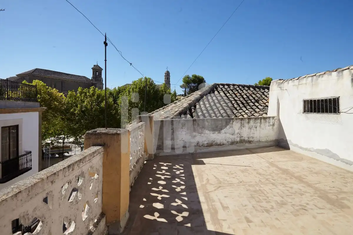 Vista exterior de Casa o chalet en venta en Baeza