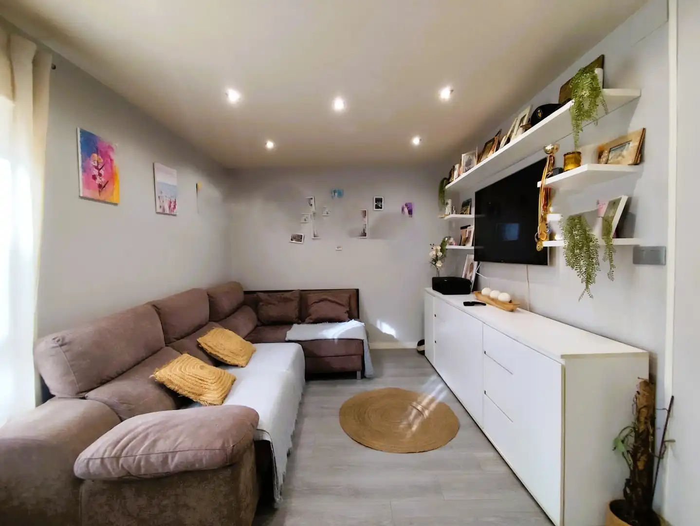 Living room of Flat for sale in Quel  with Heating and Furnished