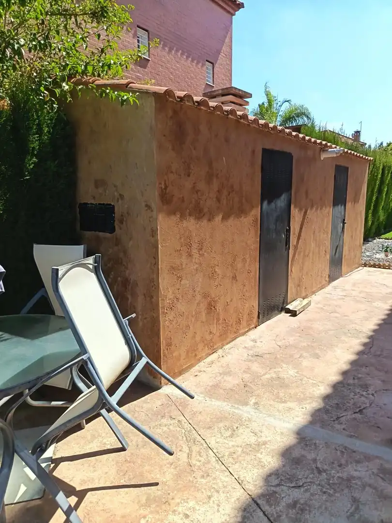 Exterior view of Houses for sale in Moncada  with Heating, Private garden and Terrace