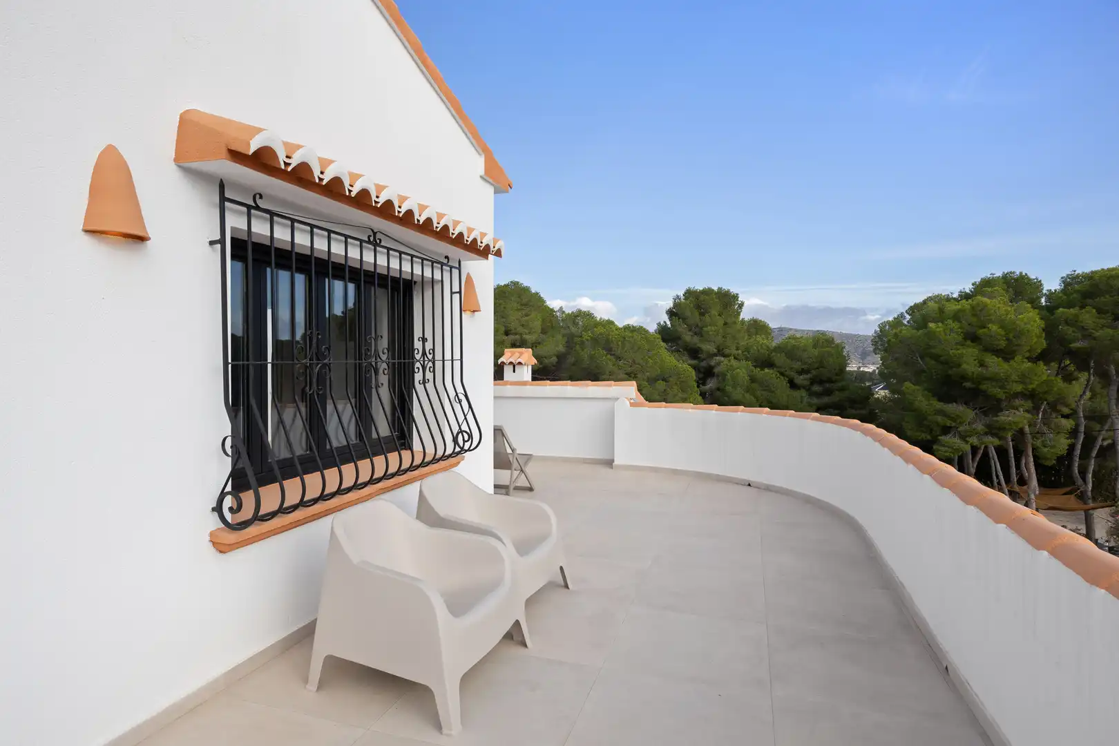 Terrassa de Casa o xalet en venda en Moraira amb Alarma