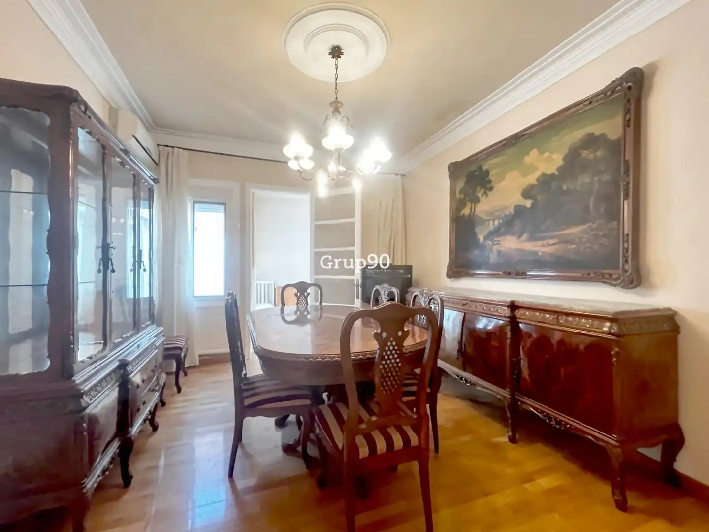 Comedor de Casa o chalet en venta en Puigverd de Lleida con Calefacción, Parquet y Terraza