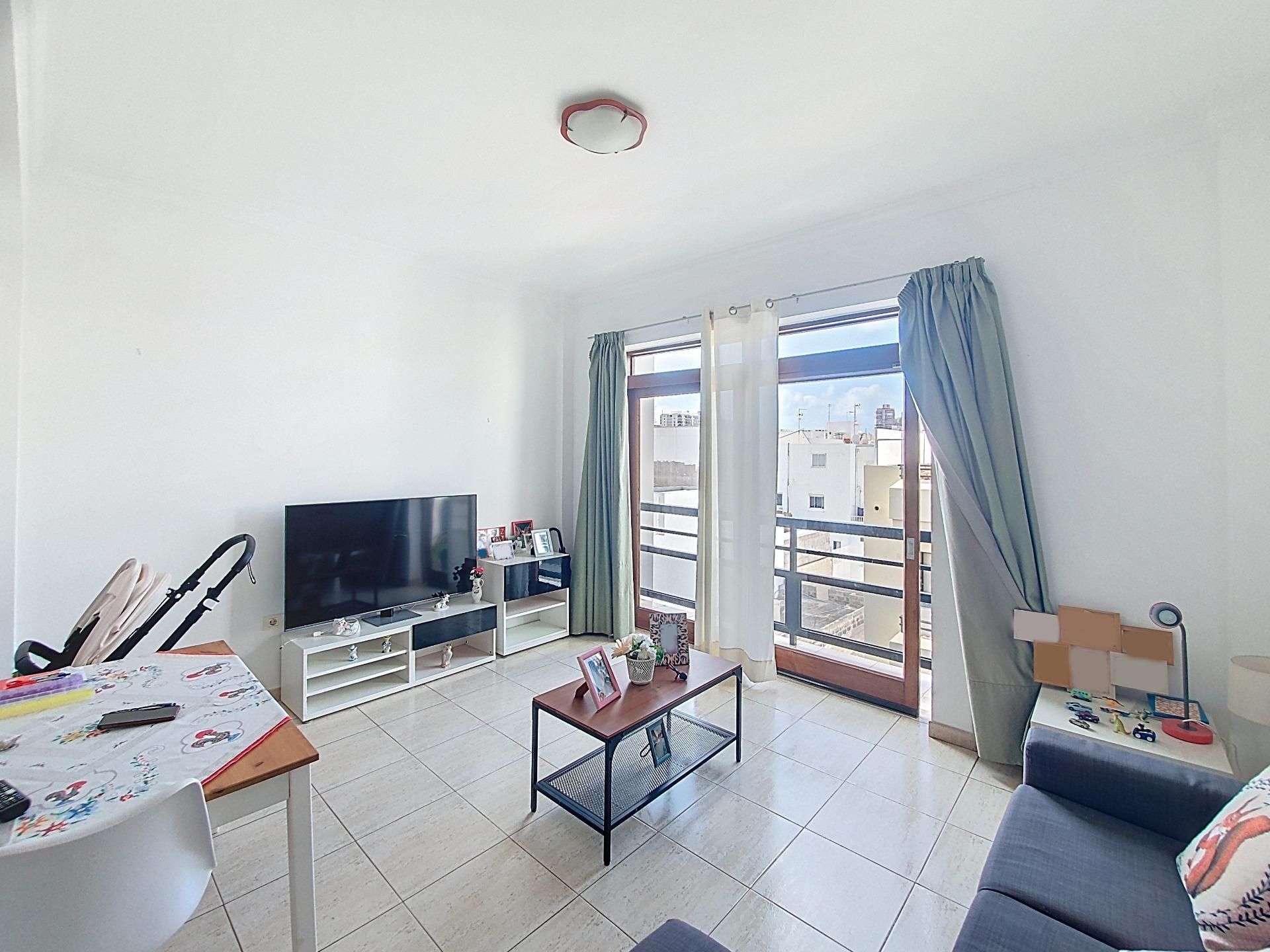 Sala de estar de Apartamento en venta en Las Palmas de Gran Canaria con Terraza